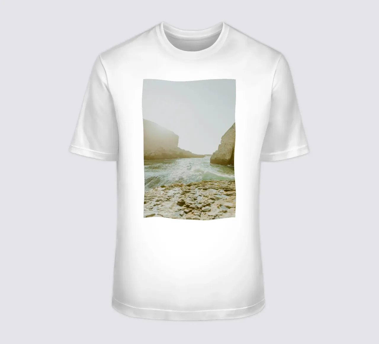 spiaggia oceano t-shirt da Earthly Visions
