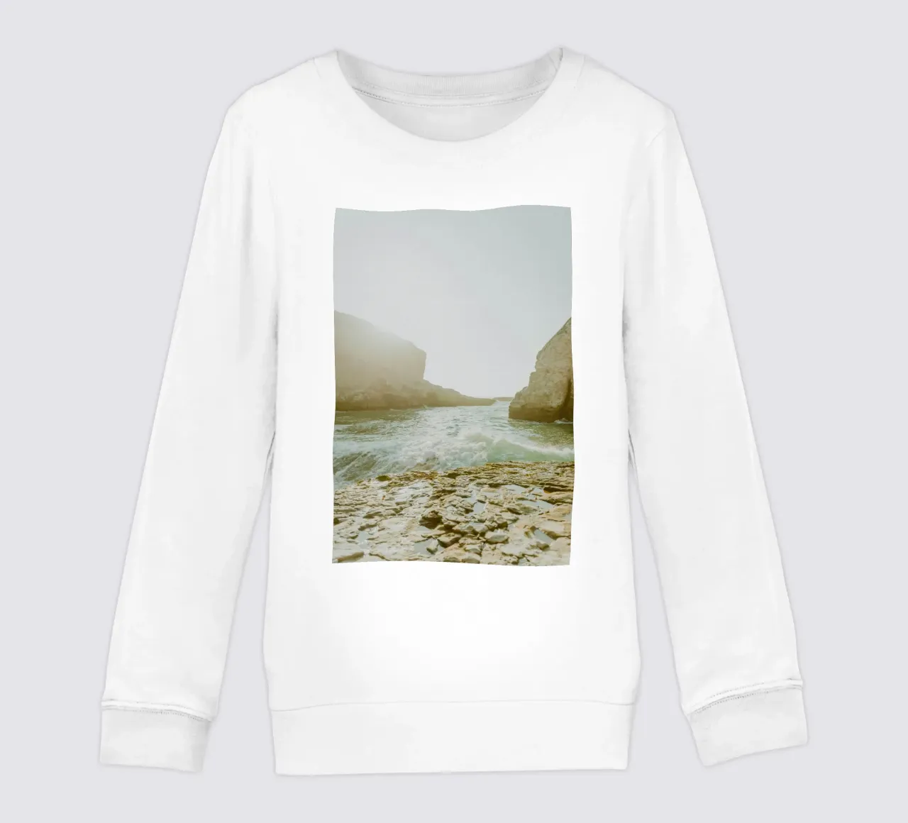 spiaggia oceano felpa bambino da Earthly Visions