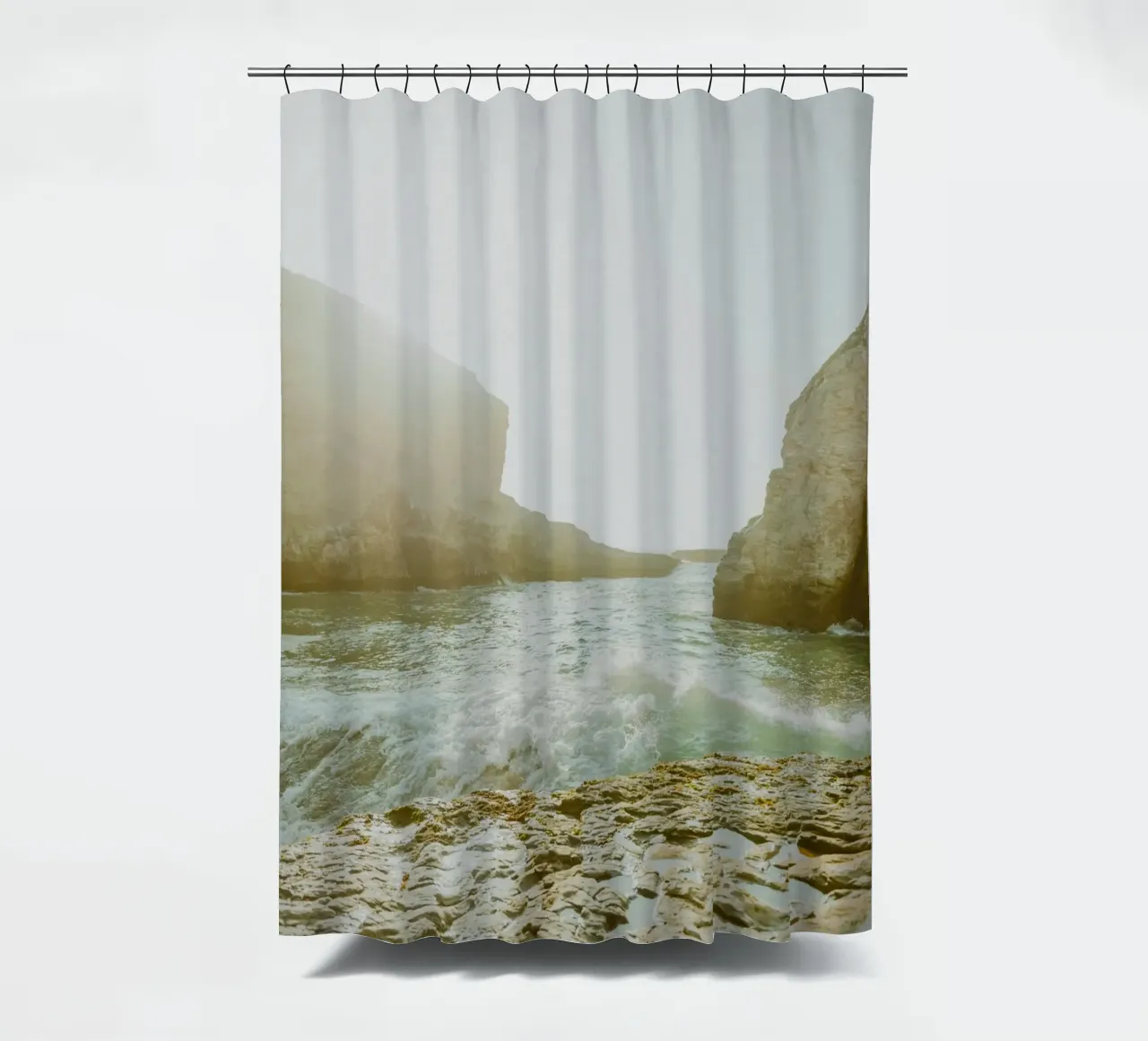 spiaggia oceano tenda da doccia da Earthly Visions