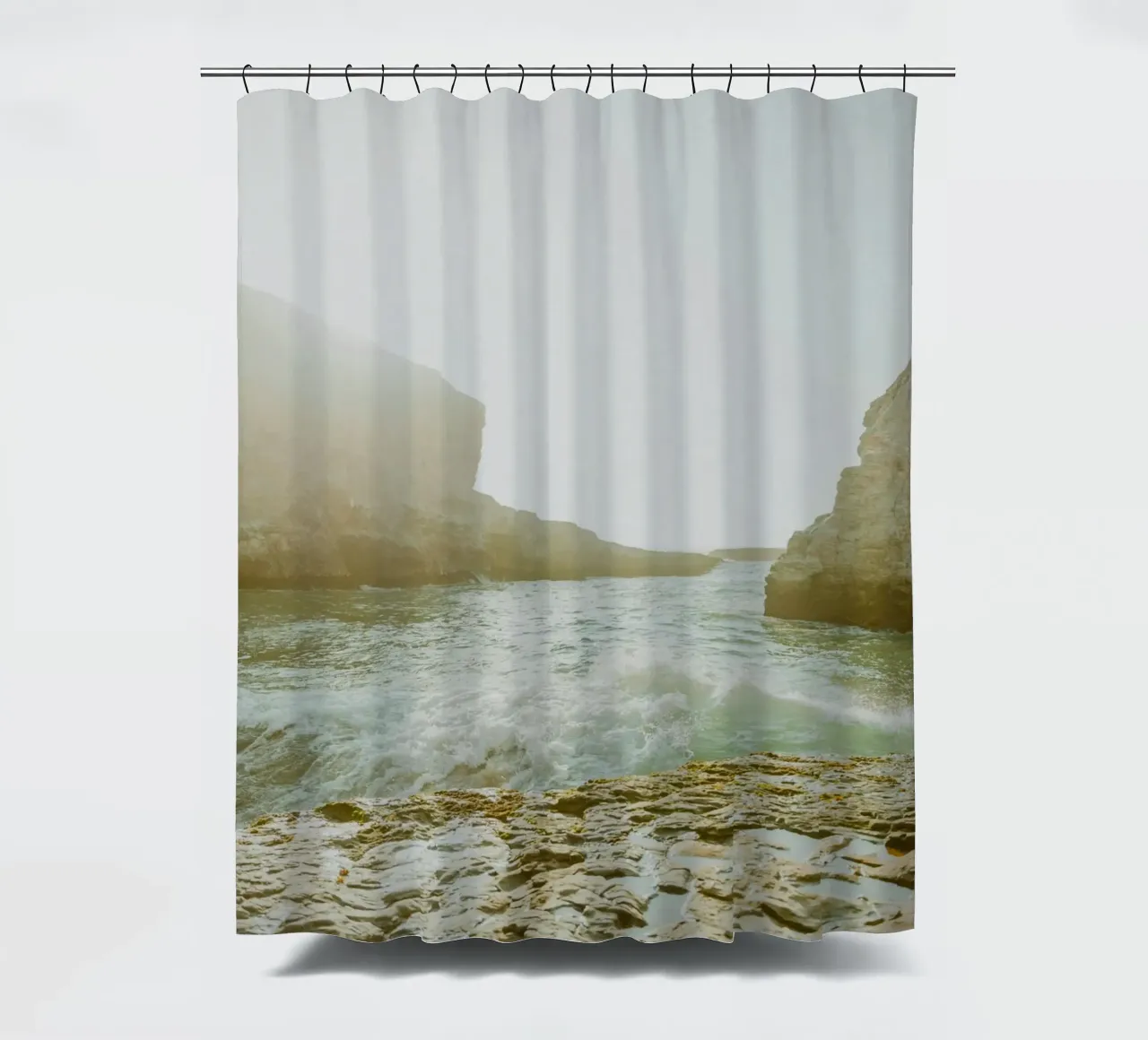 spiaggia oceano tenda da doccia da Earthly Visions