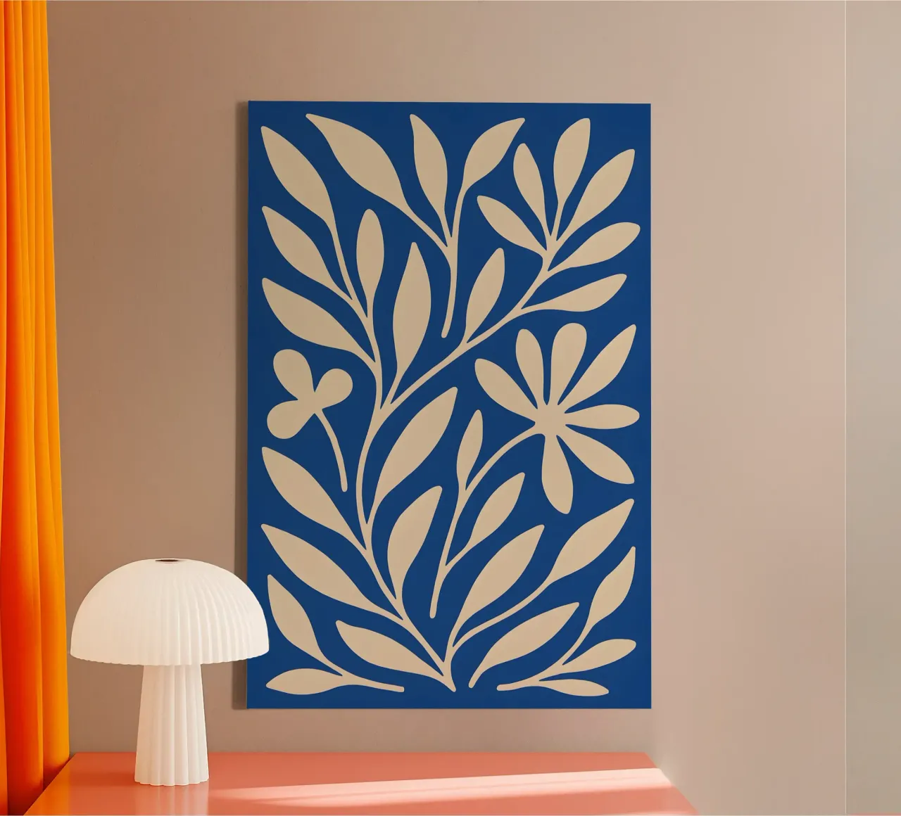 Botanic Breeze canvas van Creative.Mind