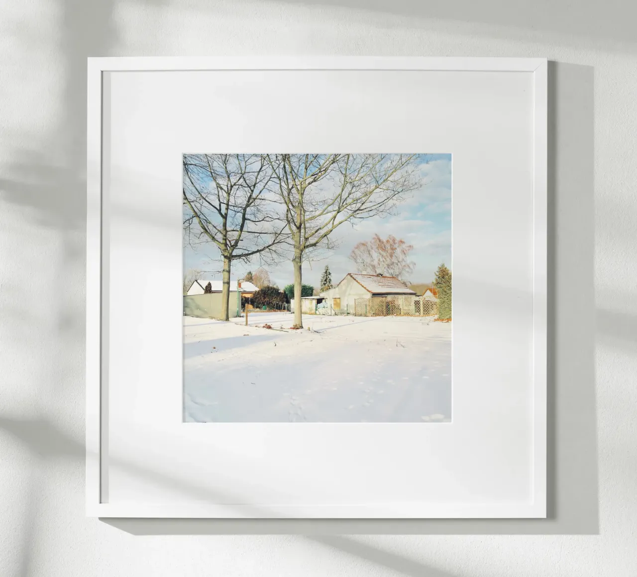 Giornata di sole dopo la neve carta hahnemühle da KISSA STUDIO