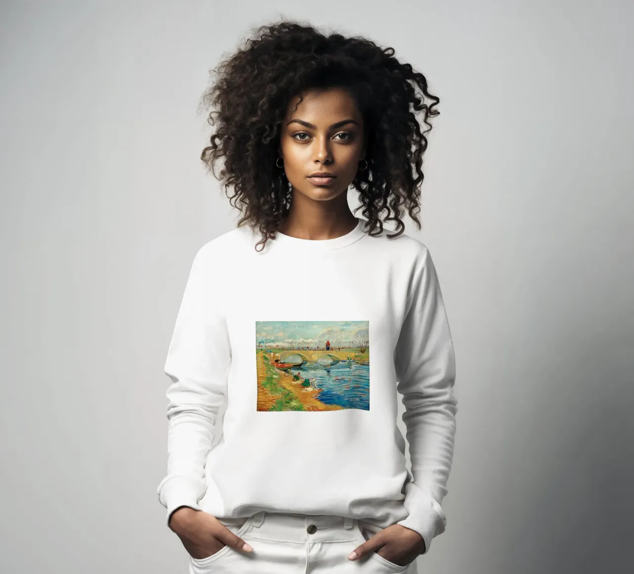 riviervissen sweatshirt van cloud shop