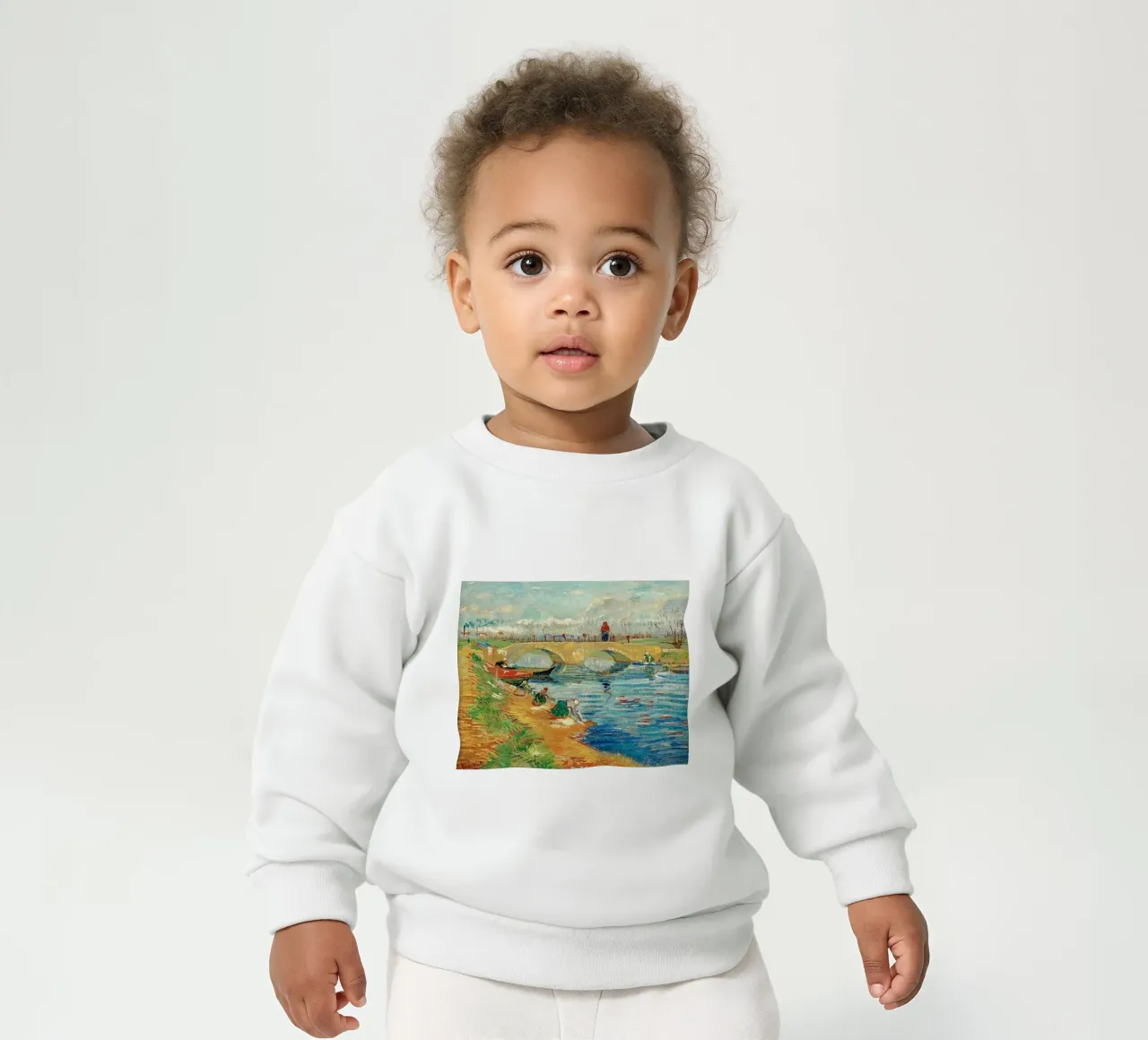 pesca in fiume felpa neonato da cloud shop