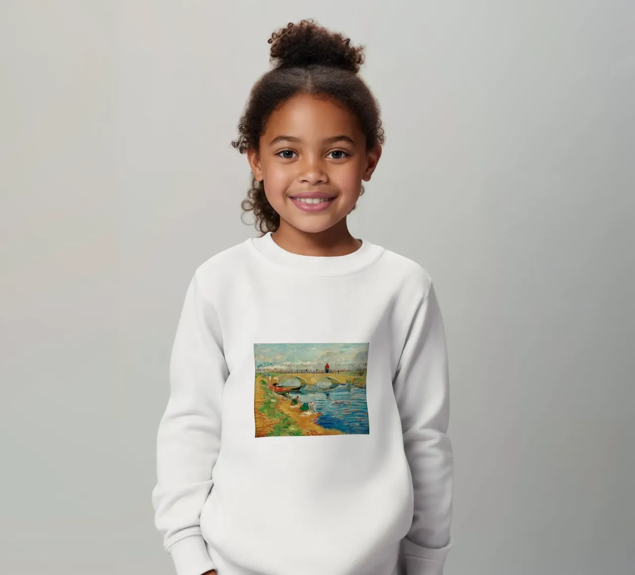 pesca in fiume felpa bambino da cloud shop