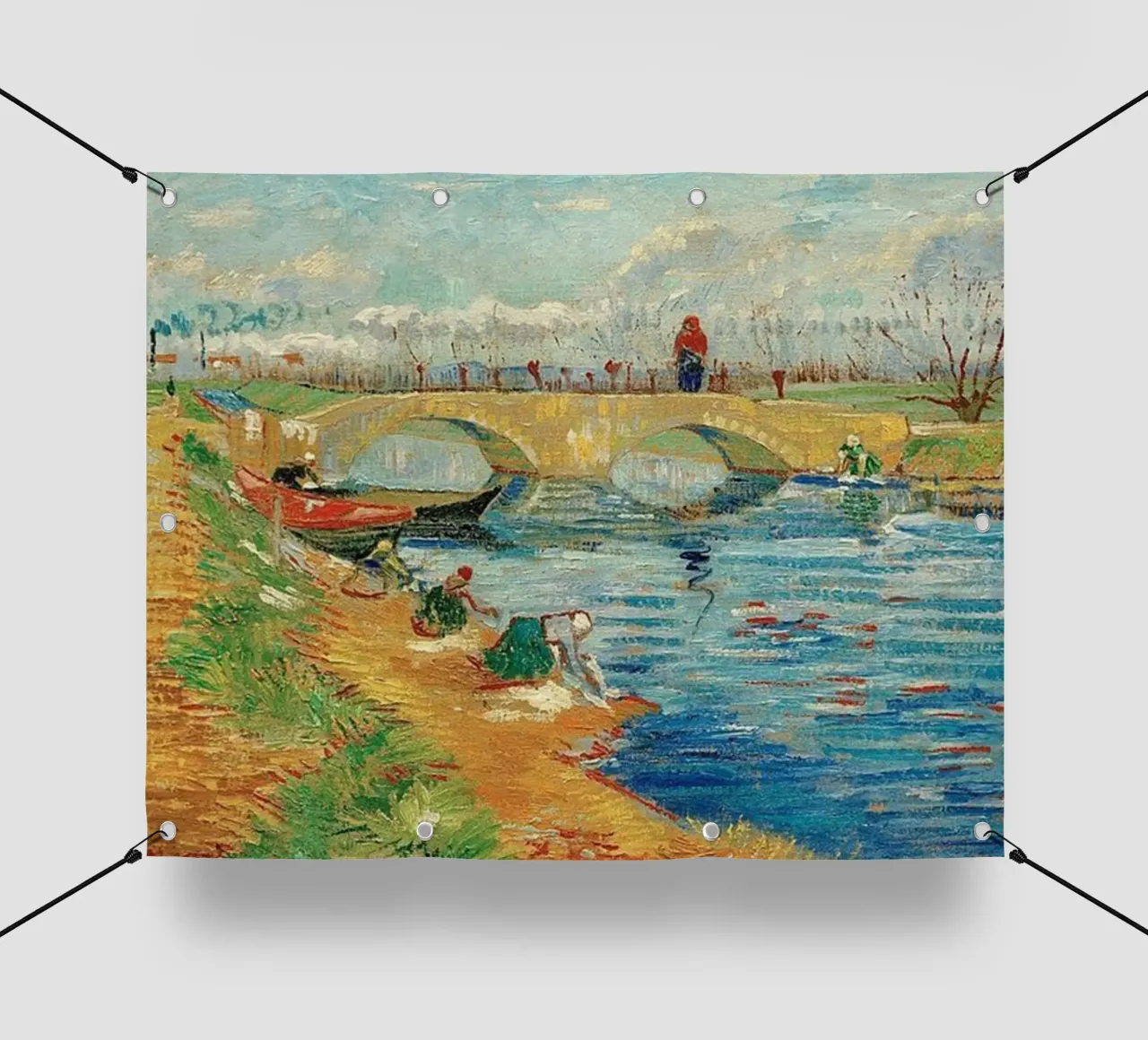 pesca in fiume telo in pvc da cloud shop