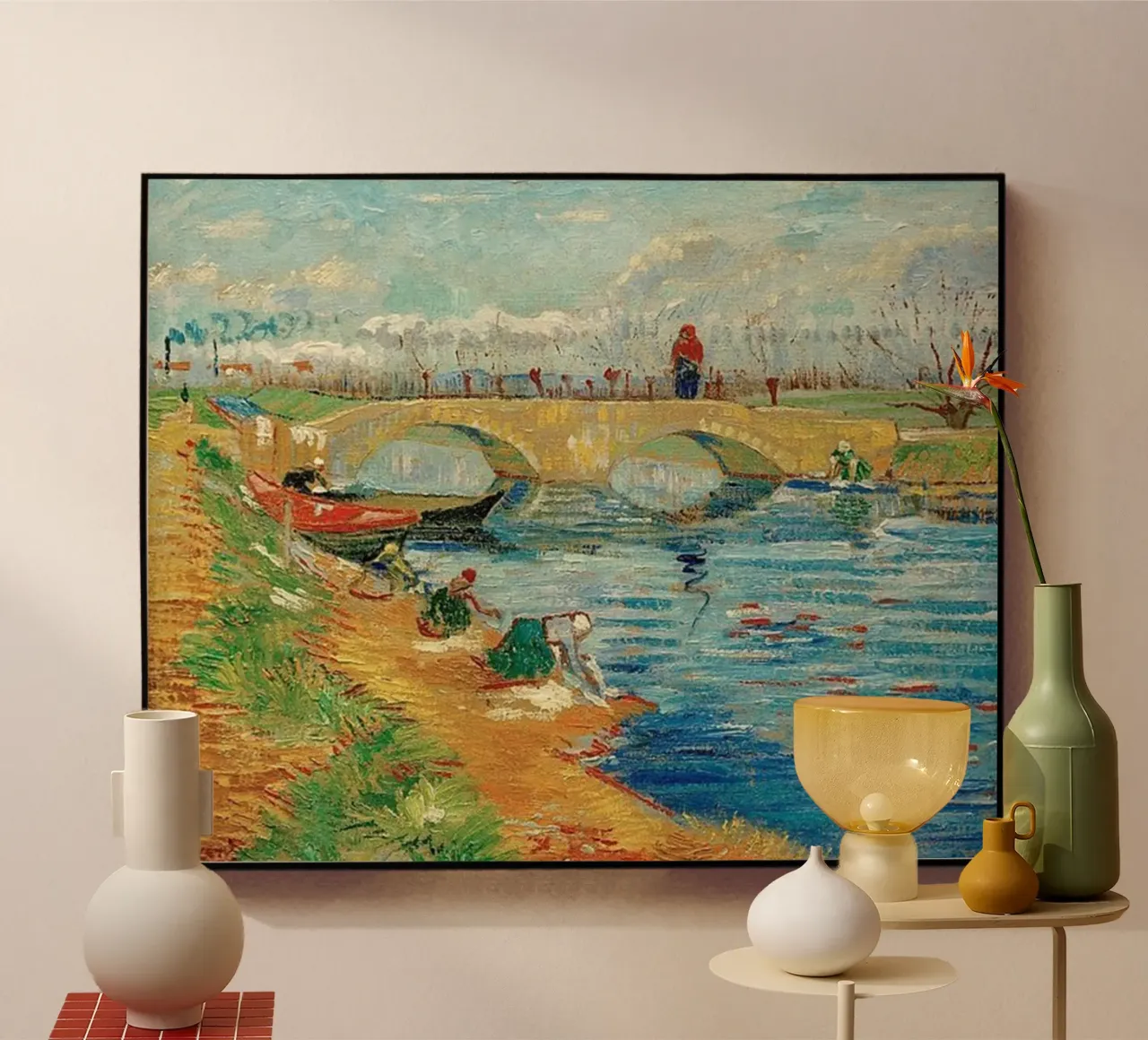 pesca in fiume plexiglass da cloud shop