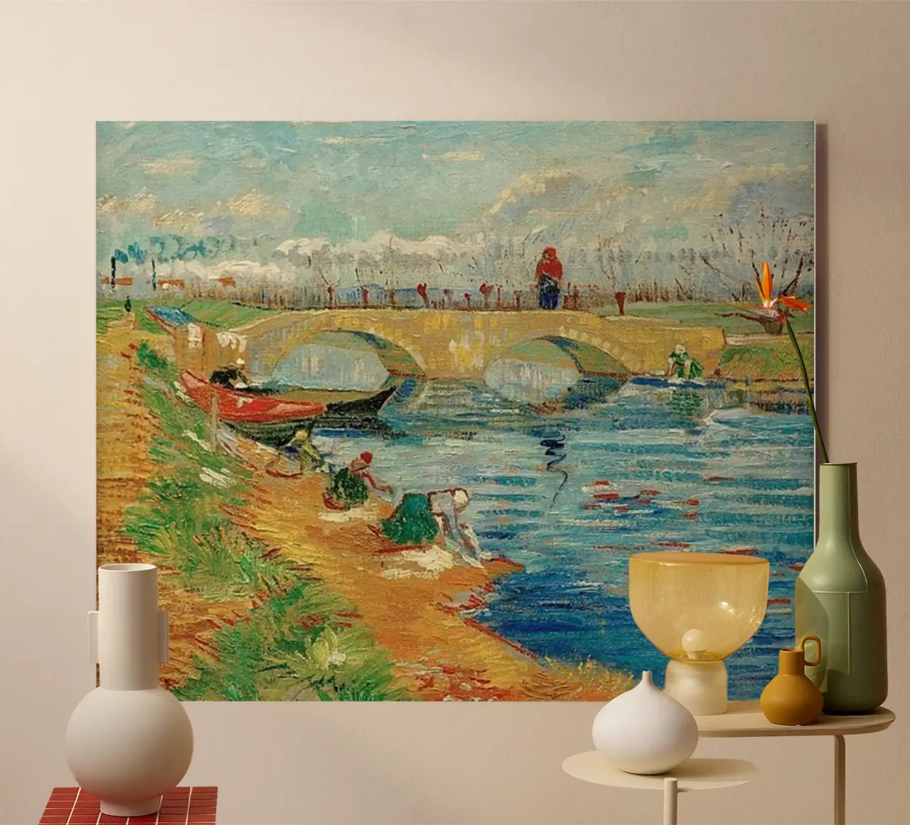 pesca in fiume plexiglass da cloud shop