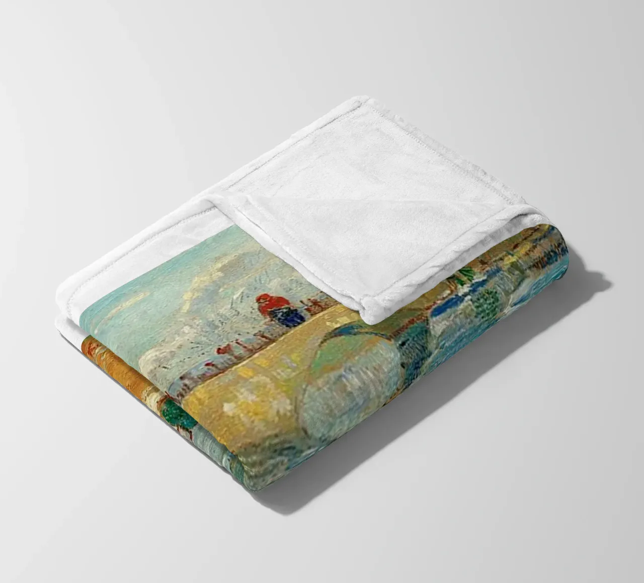 pesca in fiume coperta in pile da cloud shop