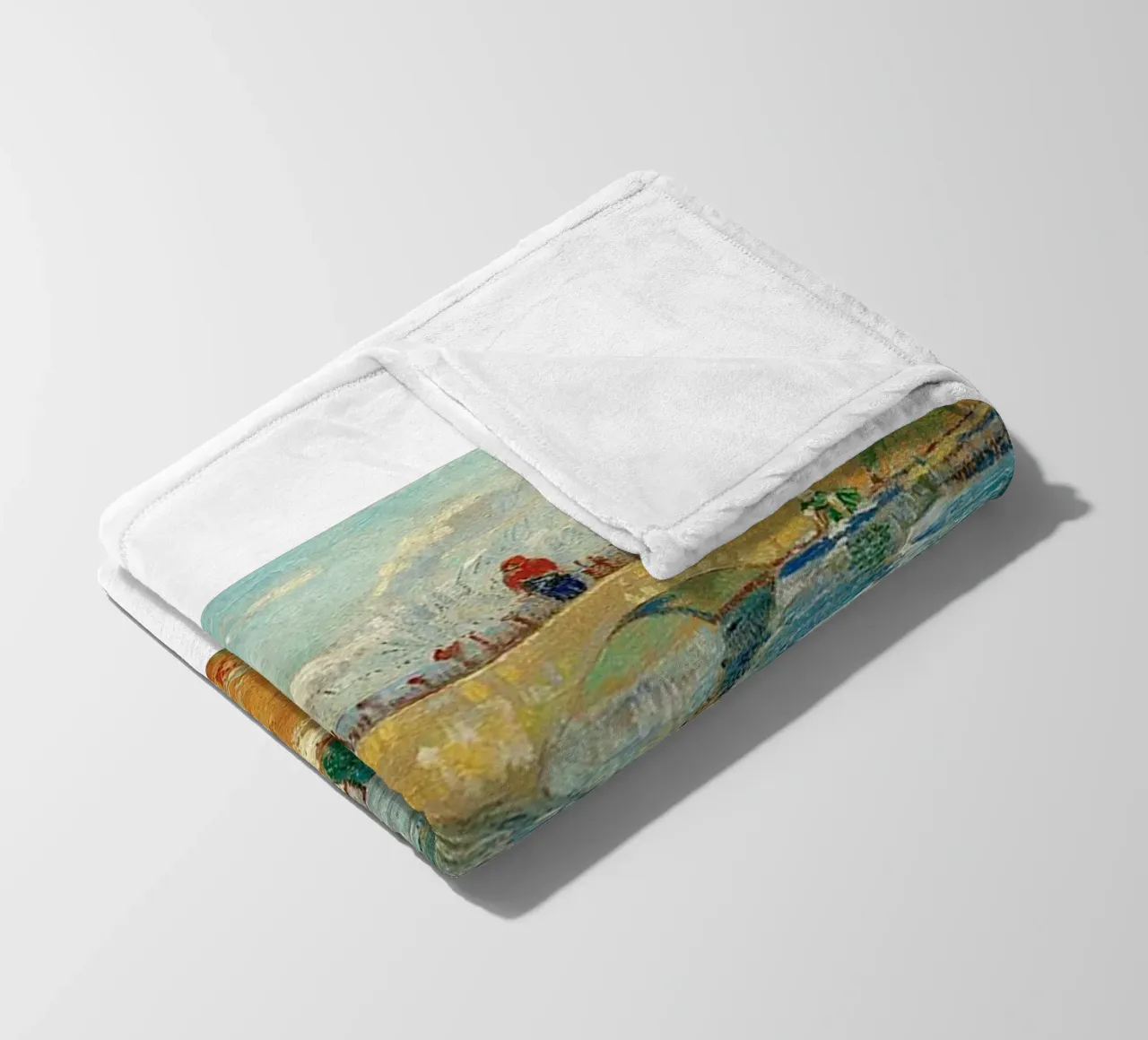 pesca in fiume coperta in pile da cloud shop
