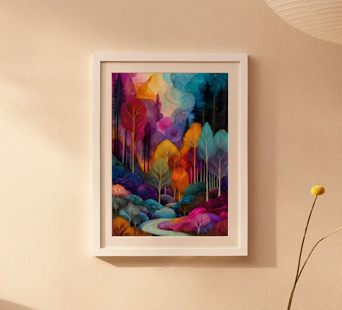 Magic forest 1 poster by Justyna Jaszke JBJart