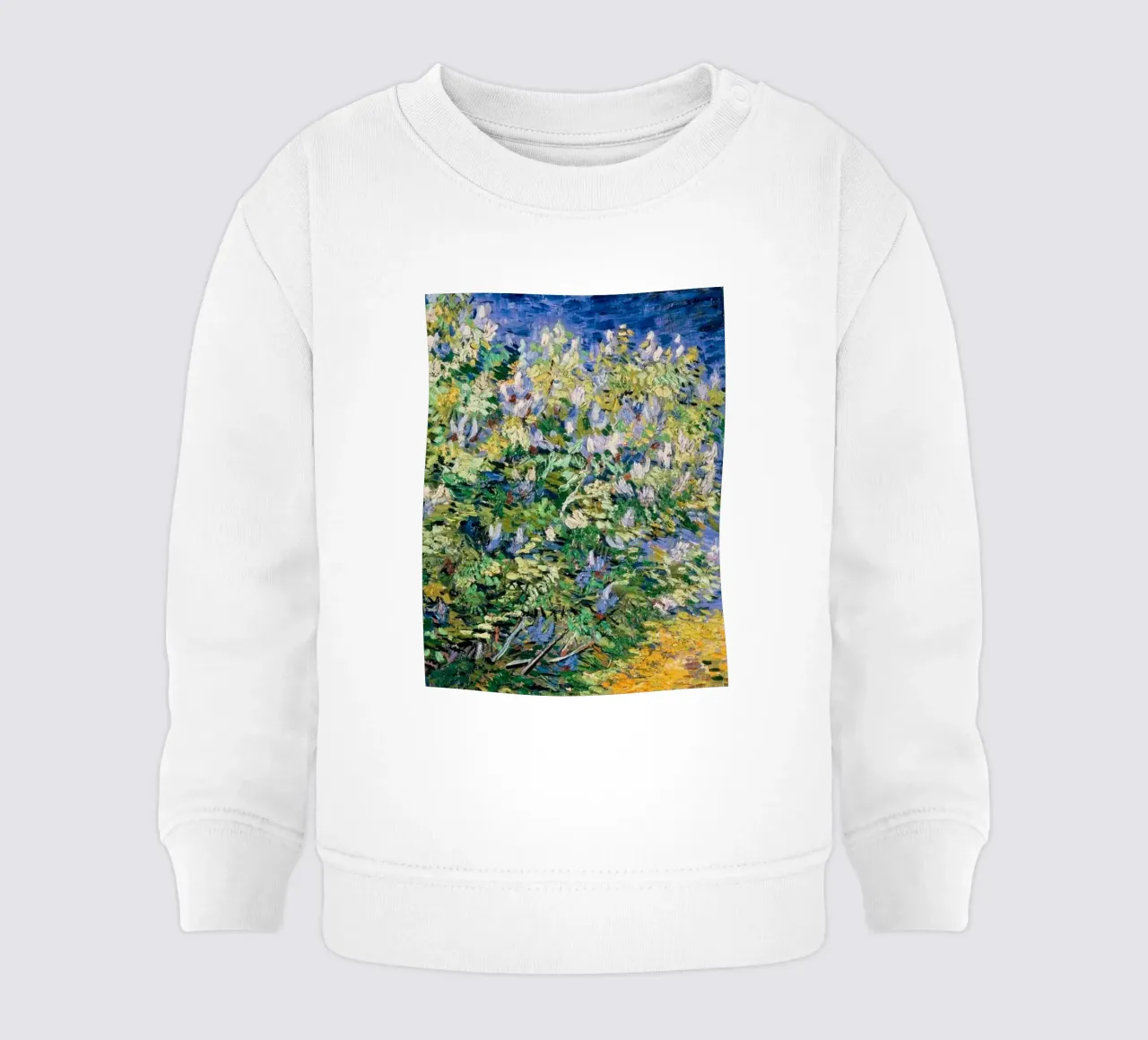 fiori piante verdi felpa neonato da cloud shop