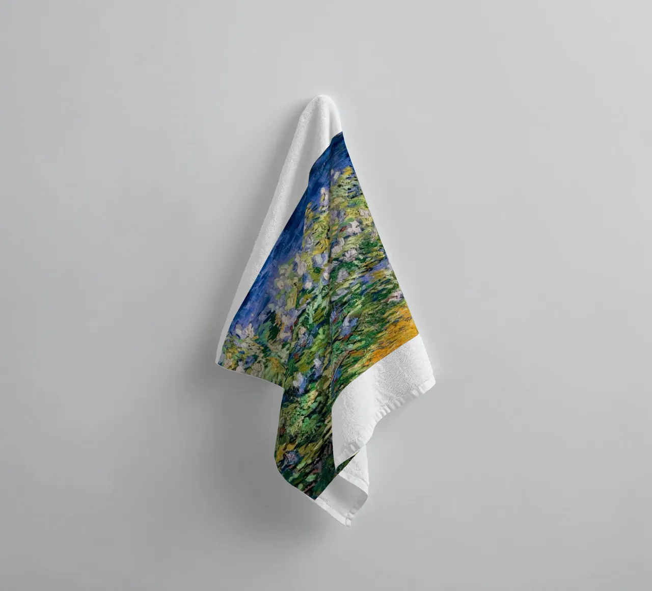 fiori piante verdi asciugamano da bagno da cloud shop