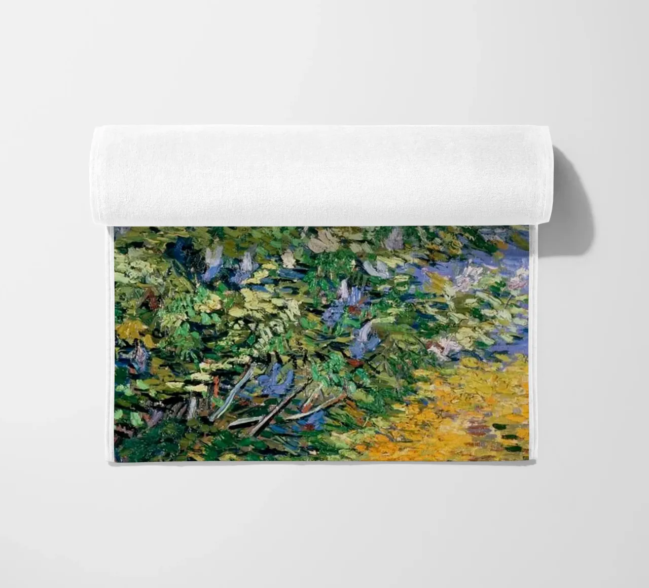 fiori piante verdi telo mare da cloud shop