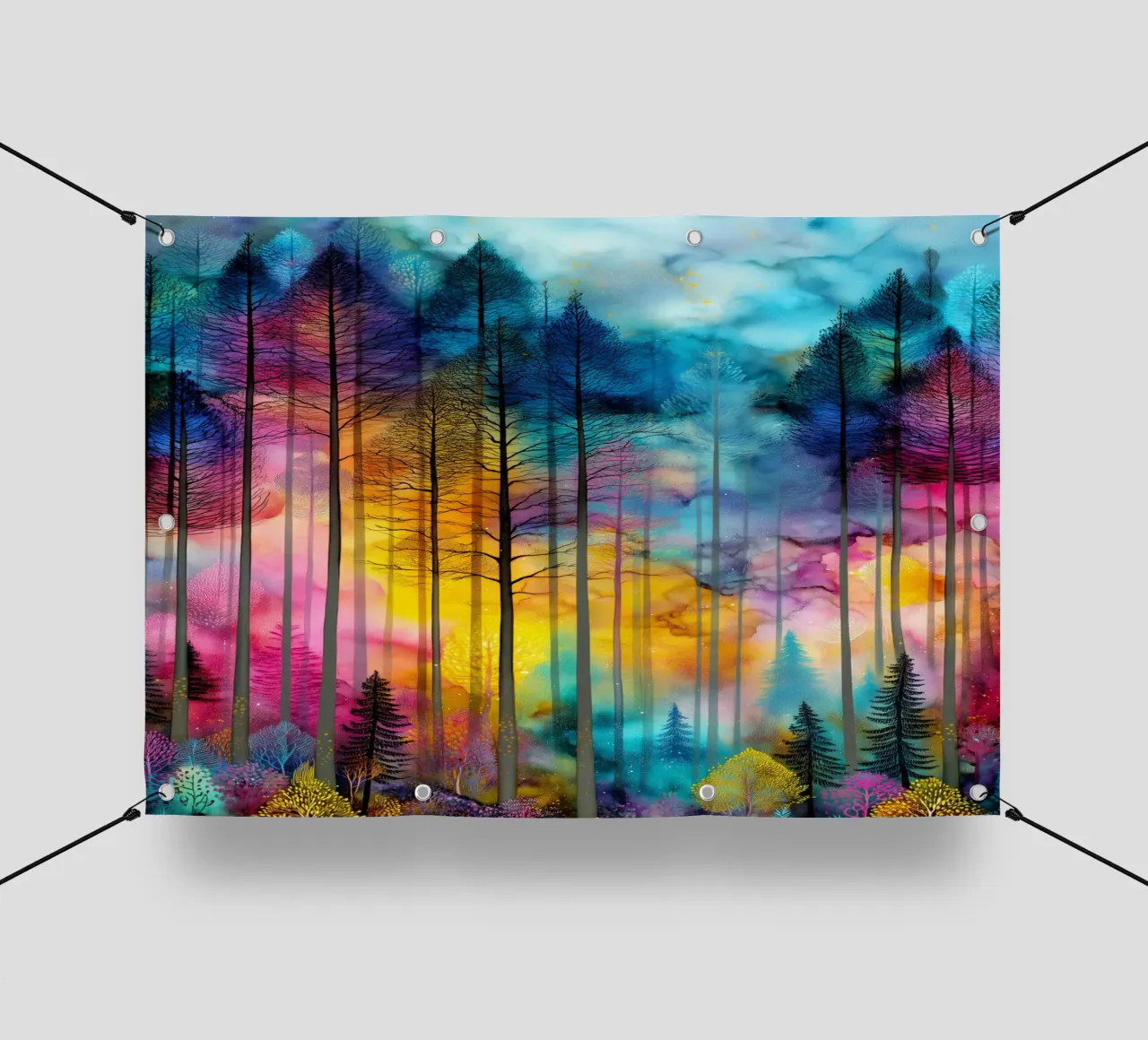 Magic forest 2 pvc cover by Justyna Jaszke JBJart