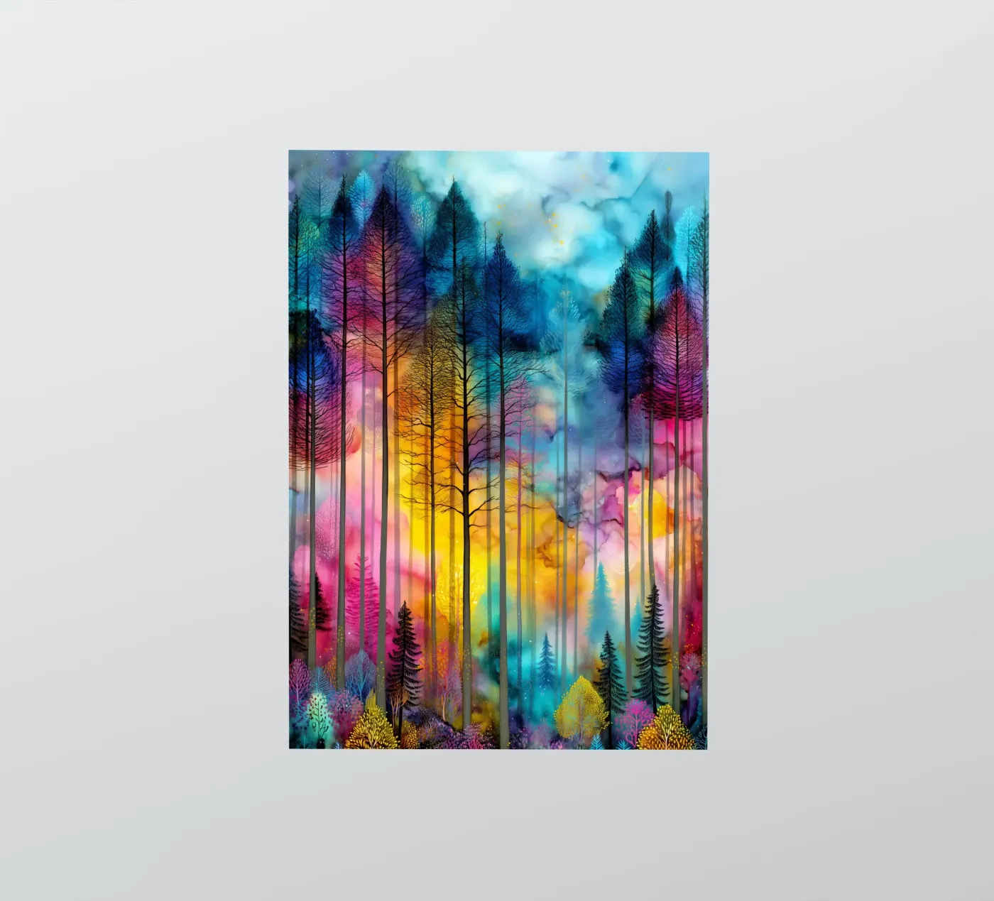 Magic forest 2 sticker by Justyna Jaszke JBJart