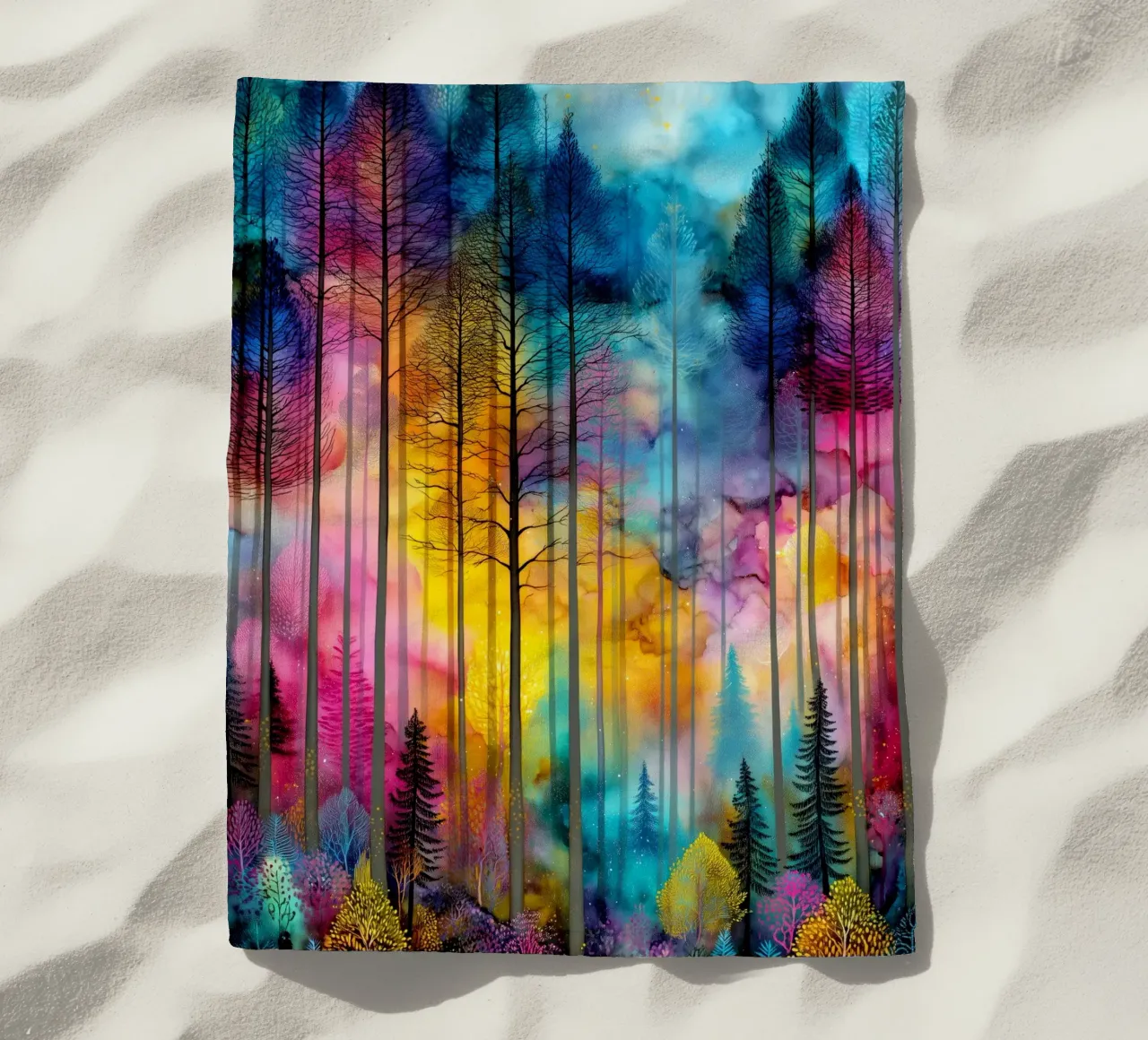 Foresta magica 2 telo mare da Justyna Jaszke JBJart