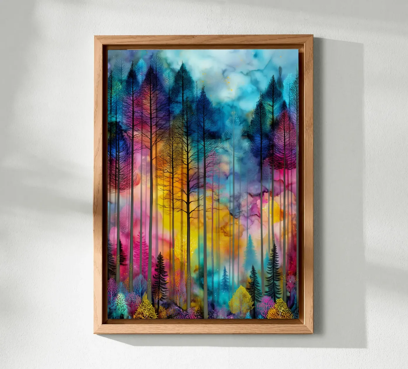 Magic forest 2 forex plate by Justyna Jaszke JBJart