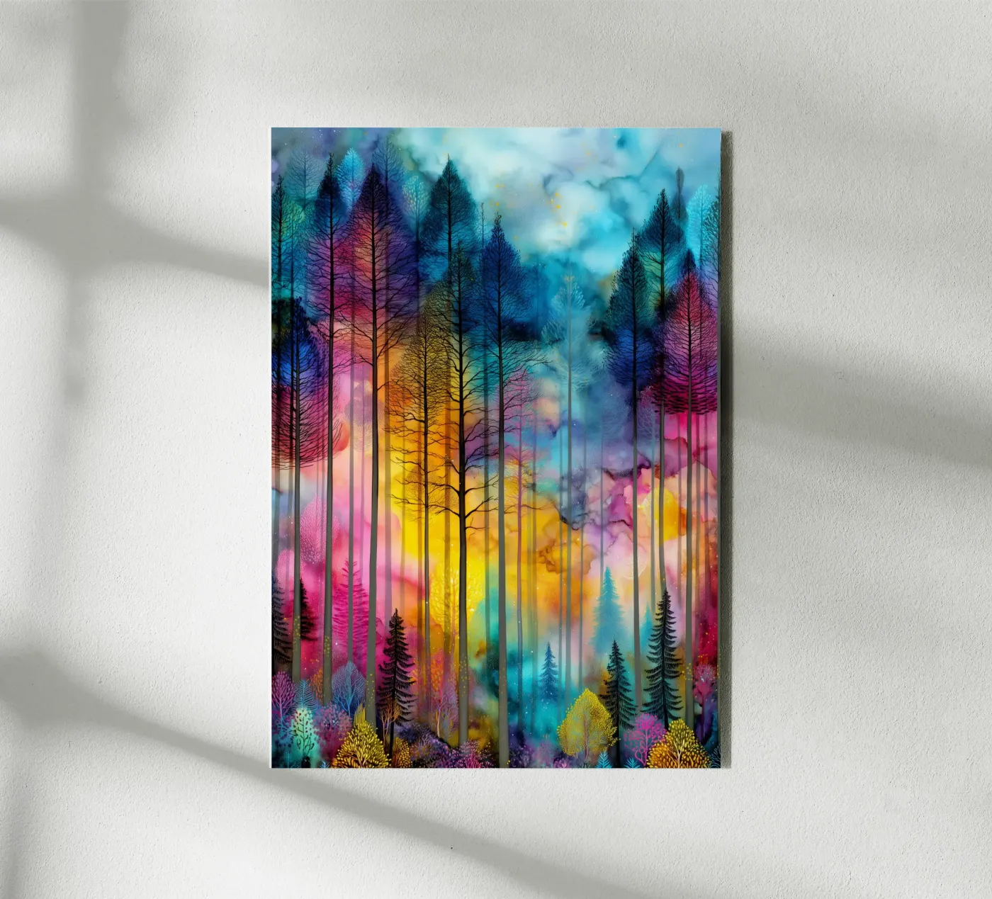 Magic forest 2 forex plate by Justyna Jaszke JBJart