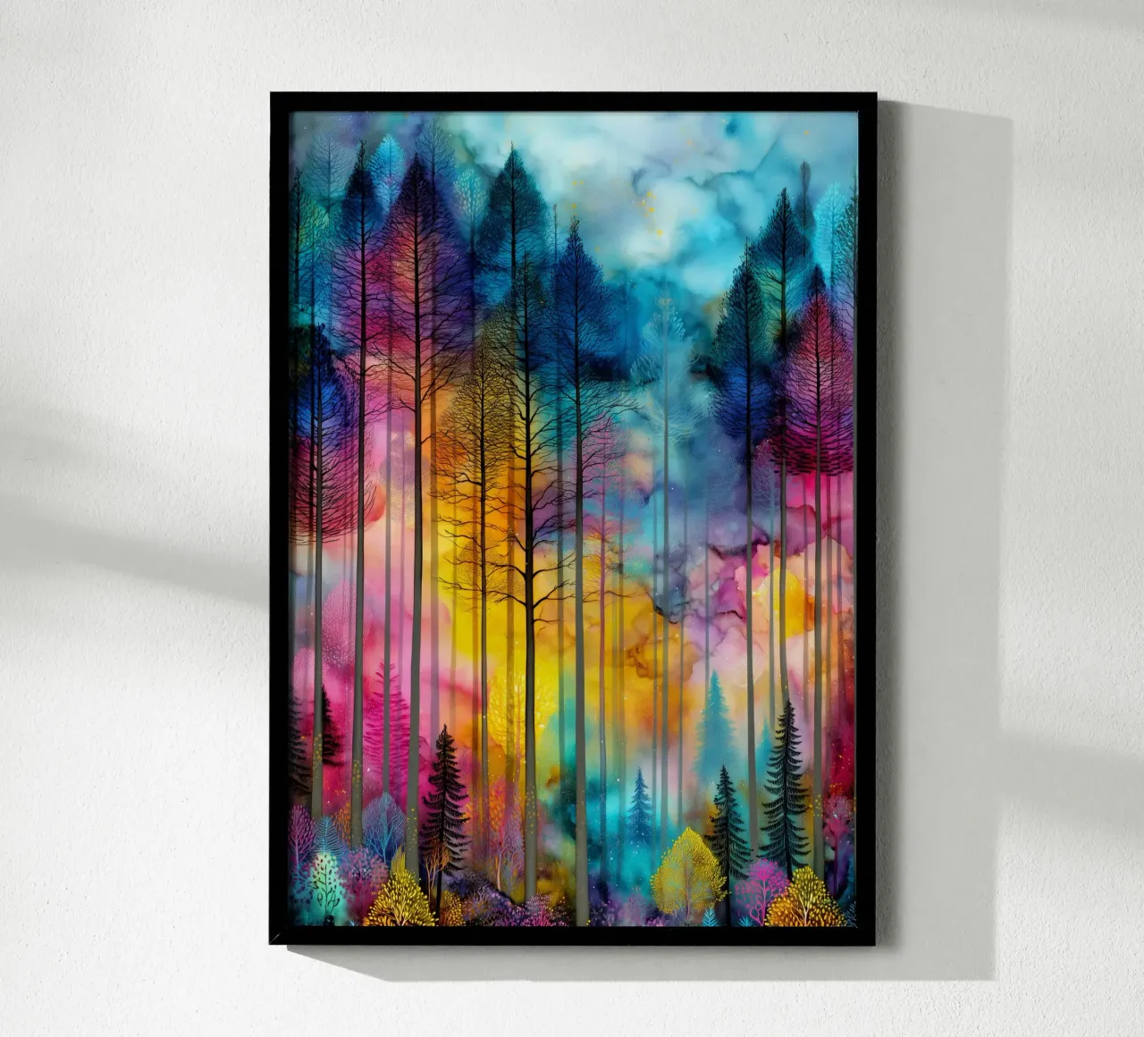Magic forest 2 hahnemühle by Justyna Jaszke JBJart