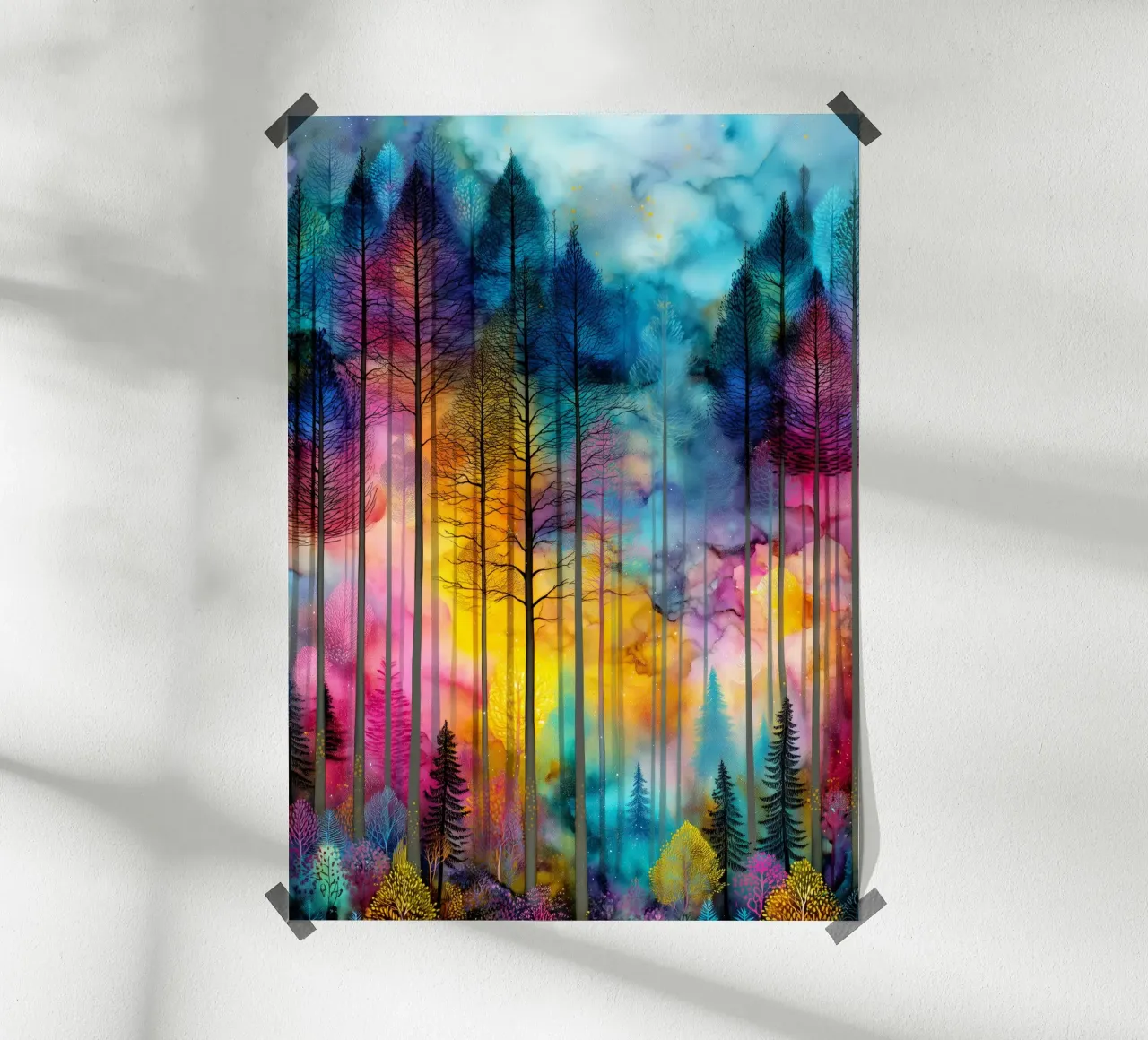 Magic forest 2 poster by Justyna Jaszke JBJart