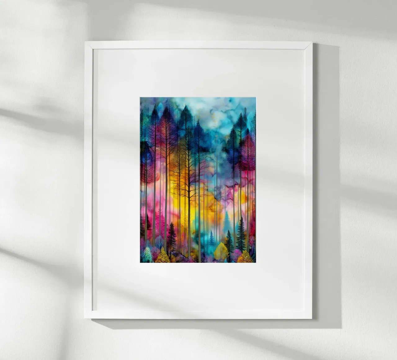 Magic forest 2 poster by Justyna Jaszke JBJart