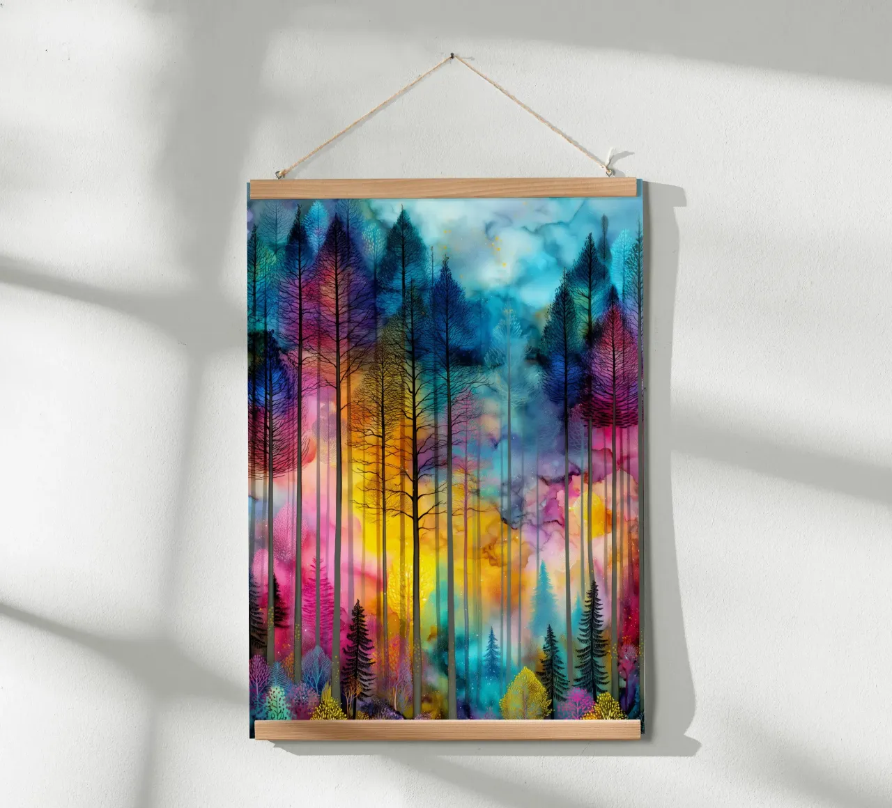 Magic forest 2 poster by Justyna Jaszke JBJart