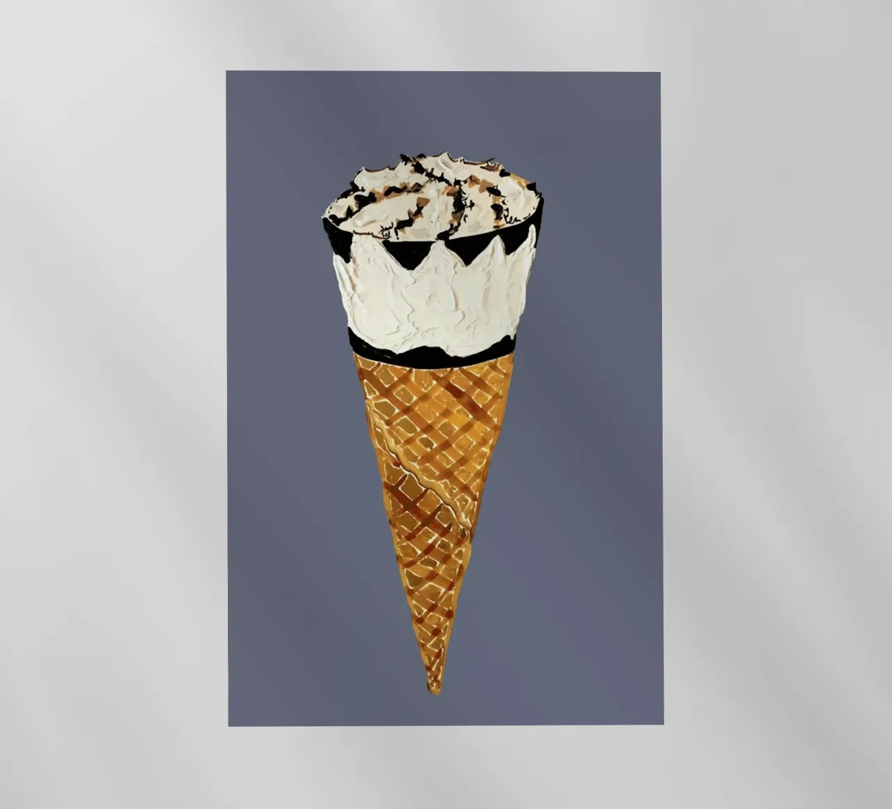 Cornetto pellicola backlit da Alice Straker