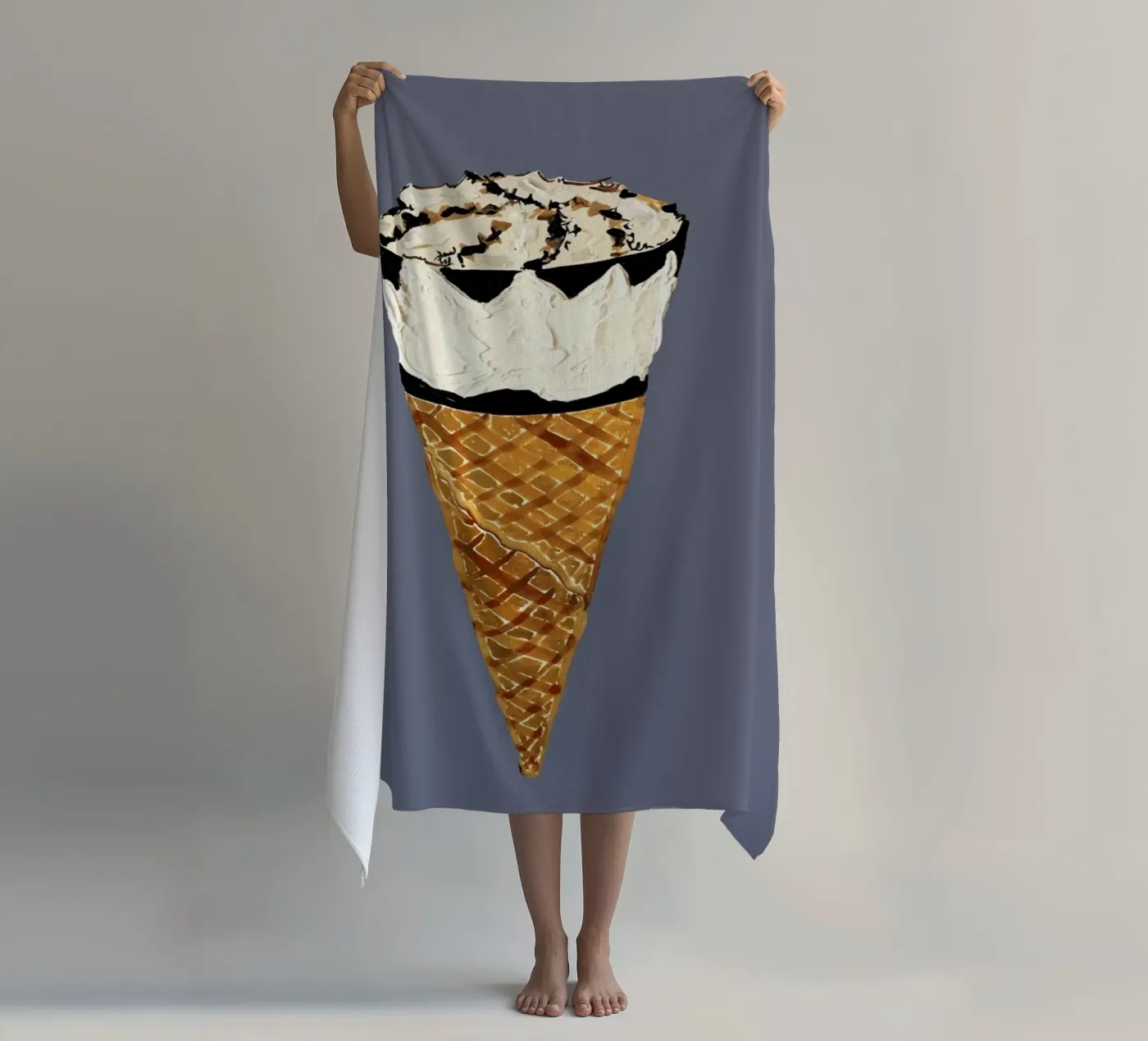 Cornetto telo mare da Alice Straker