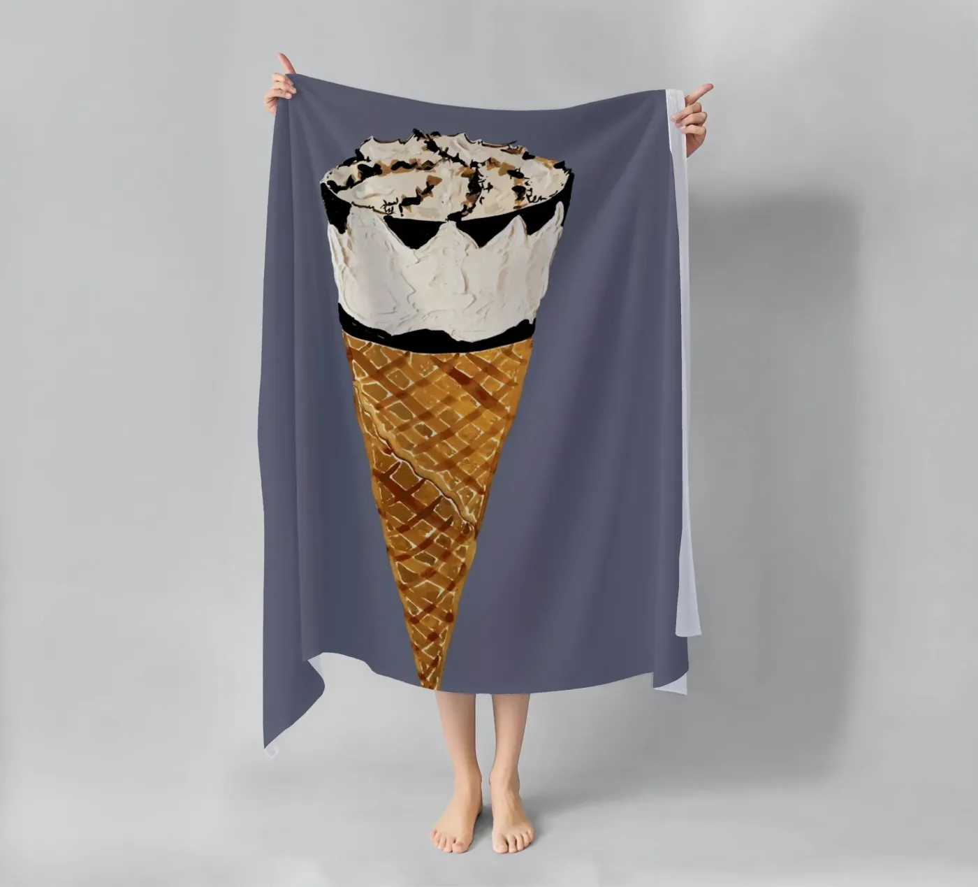 Cornetto telo mare da Alice Straker