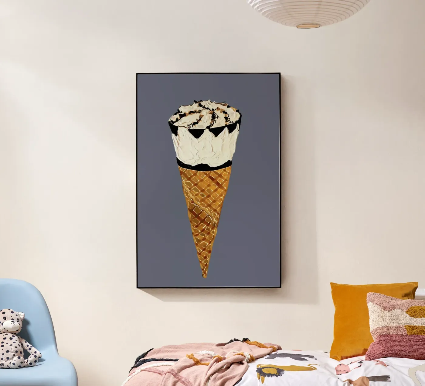 Cornetto acryl van Alice Straker