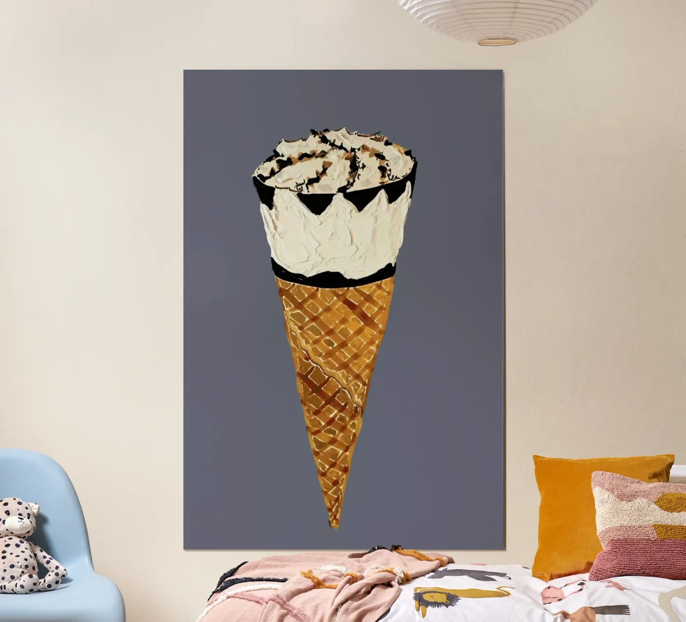 Cornetto poster da Alice Straker