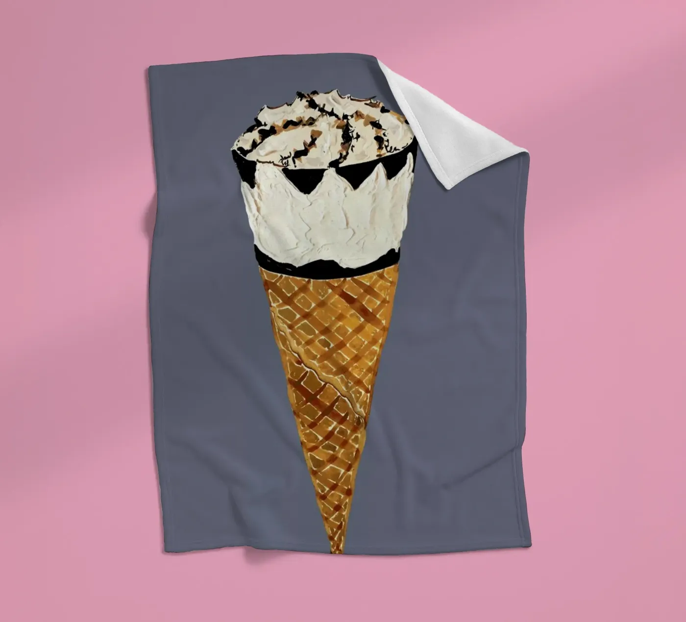 Cornetto fleecedeken van Alice Straker
