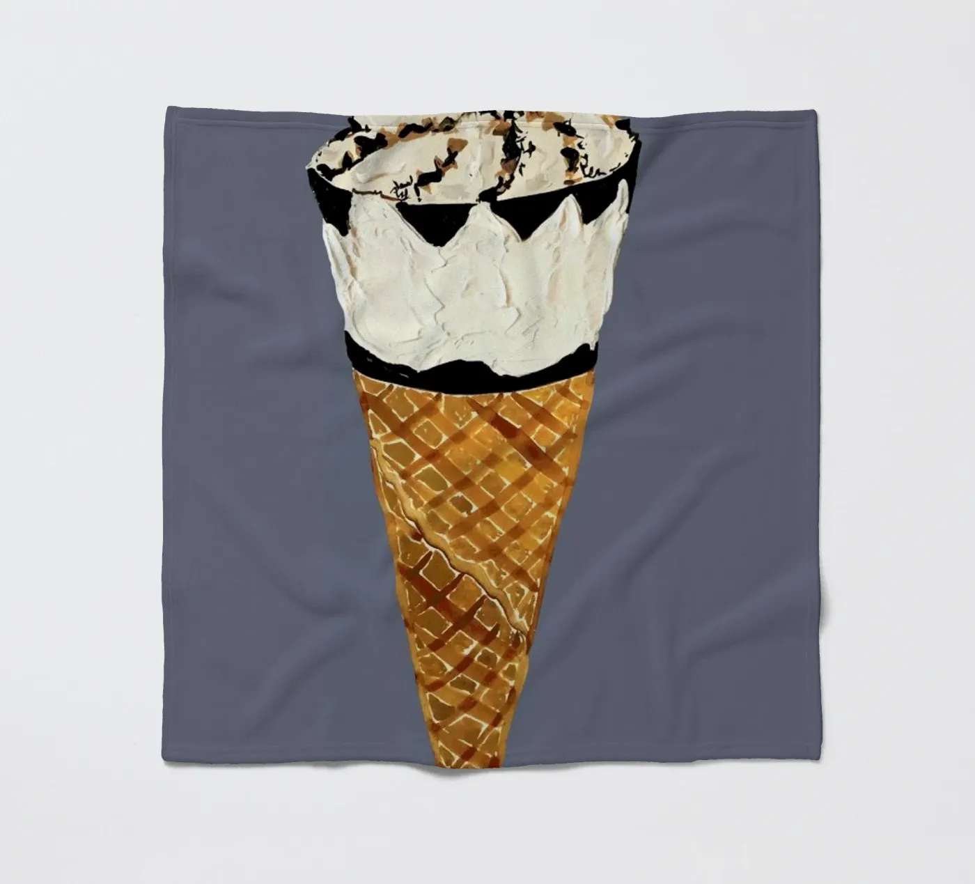 Cornetto fleecedeken van Alice Straker
