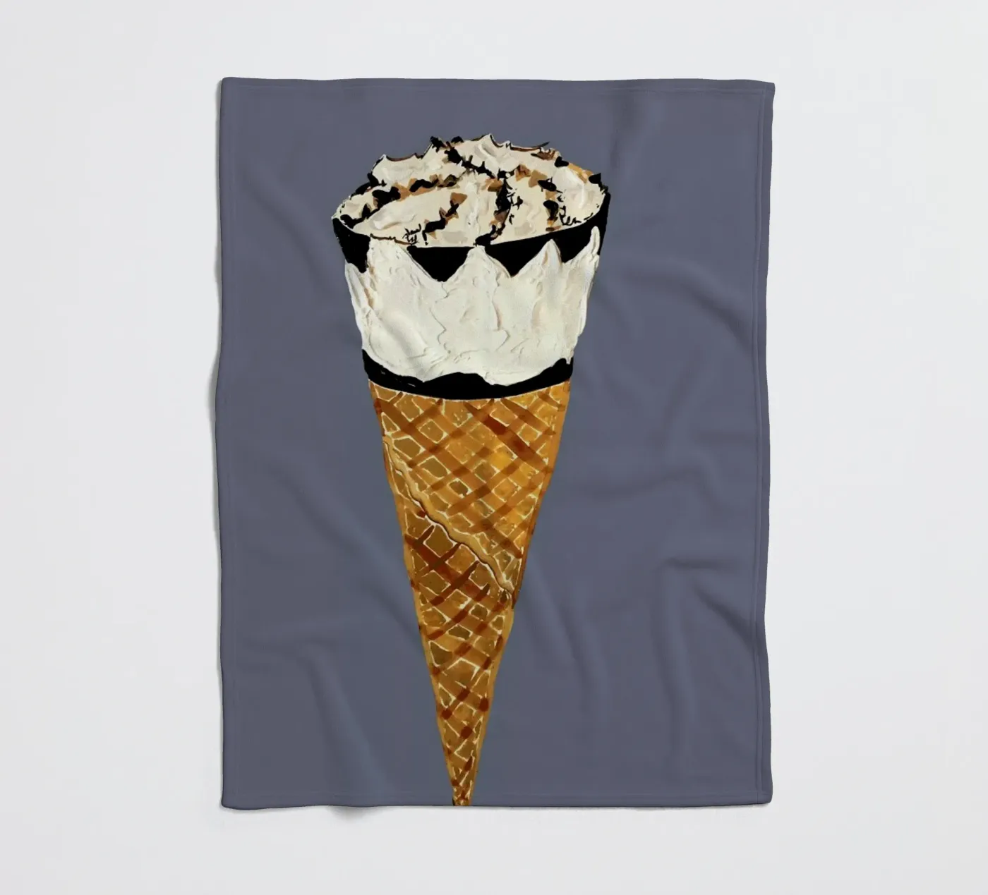 Cornetto fleecedeken van Alice Straker