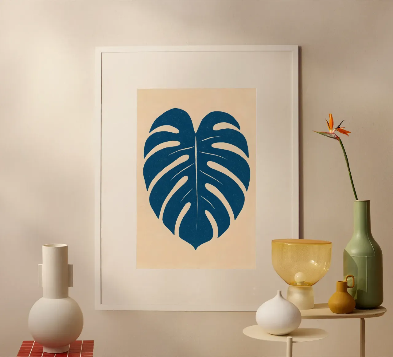 Split Leaf Study poster van Creative.Mind