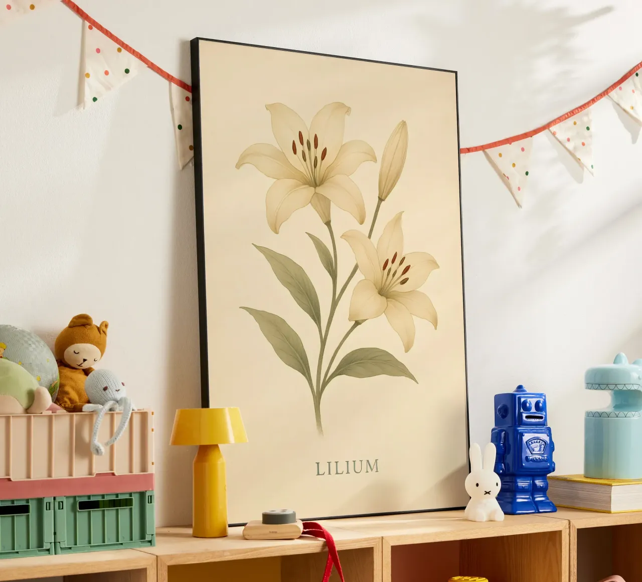 Lilium Botanical alluminio dibond da Creative.Mind