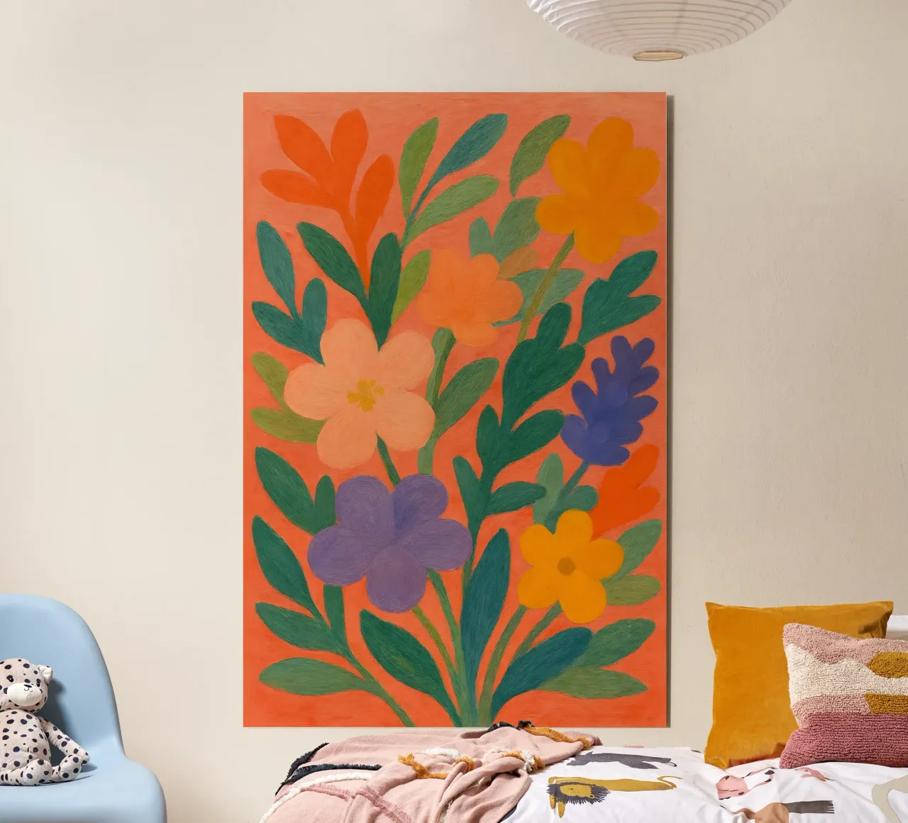Bloom Symphony I alluminio dibond da Creative.Mind