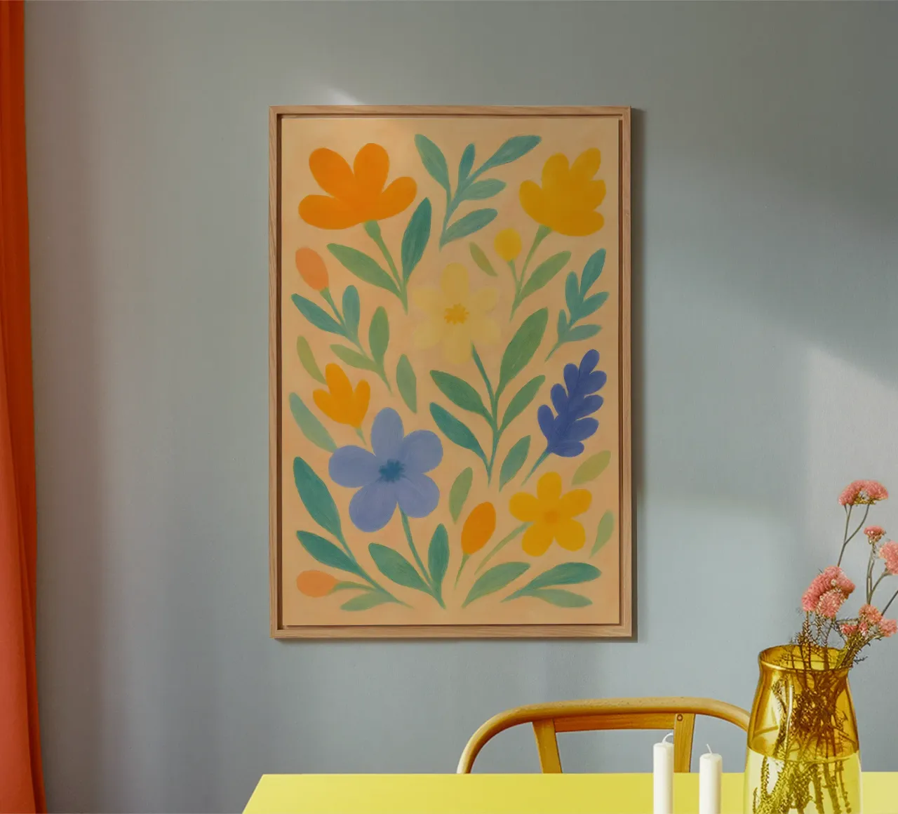 Bloom Symphony III alluminio dibond da Creative.Mind