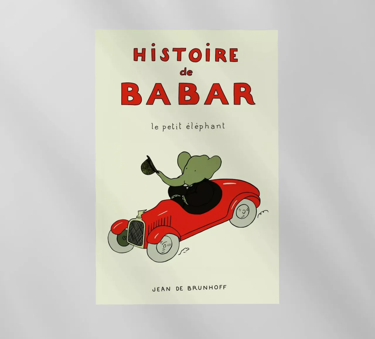 Histoire de Babar 2 pellicola backlit da Little Flourishes