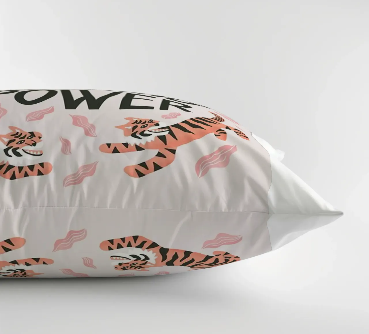 tigre testo fauna selvatica cuscino da art quots shop