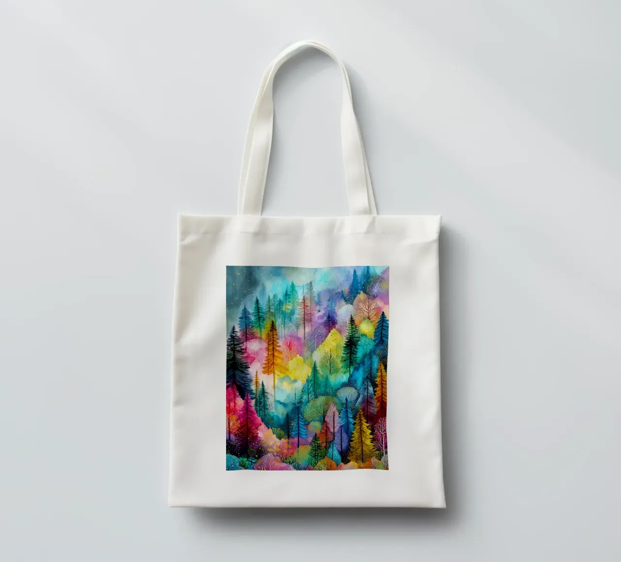 Magic forest 3 tote bag by Justyna Jaszke JBJart