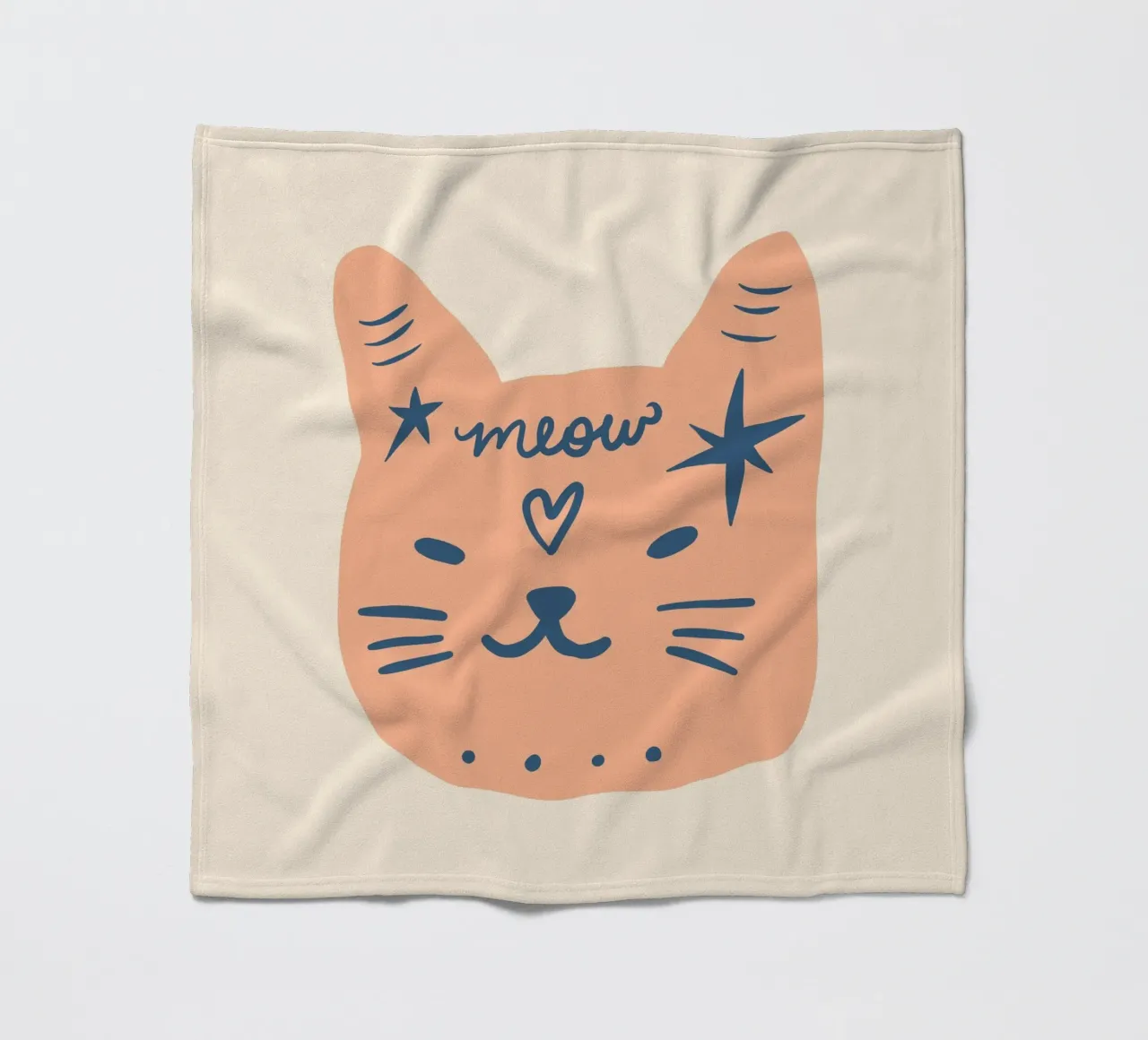Tiny And Wild No 03 coperta in pile da treechild