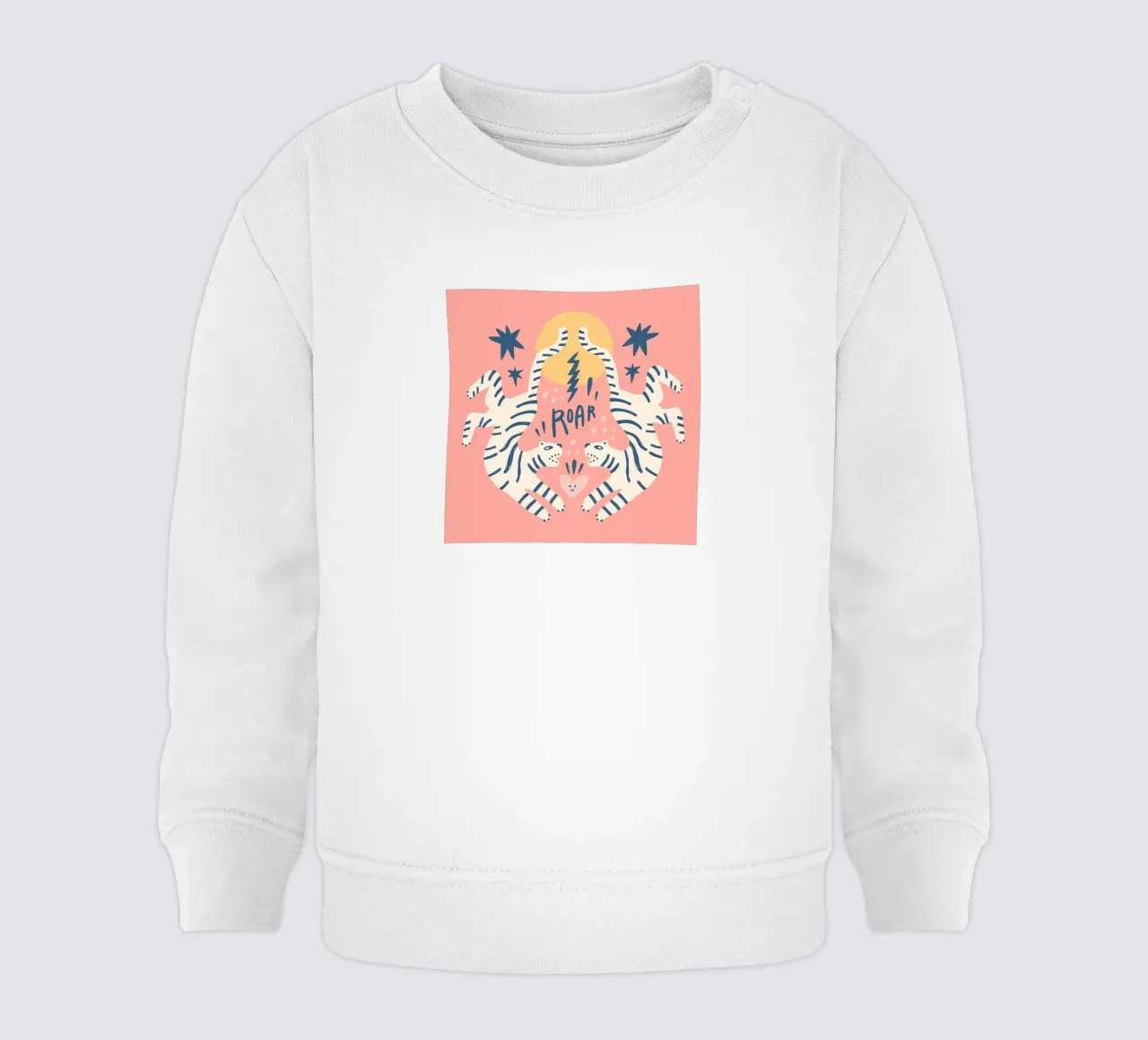 Tiny And Wild No 04 felpa neonato da treechild