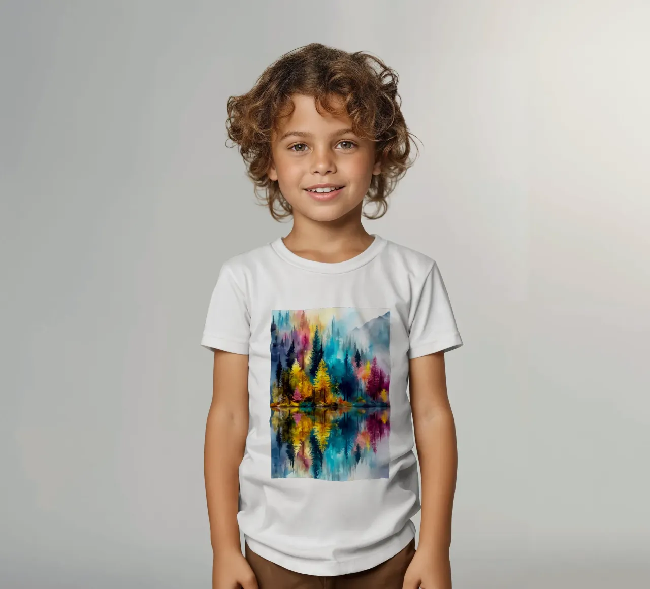 Zauberwald 4 Kinder T-Shirt von Justyna Jaszke JBJart