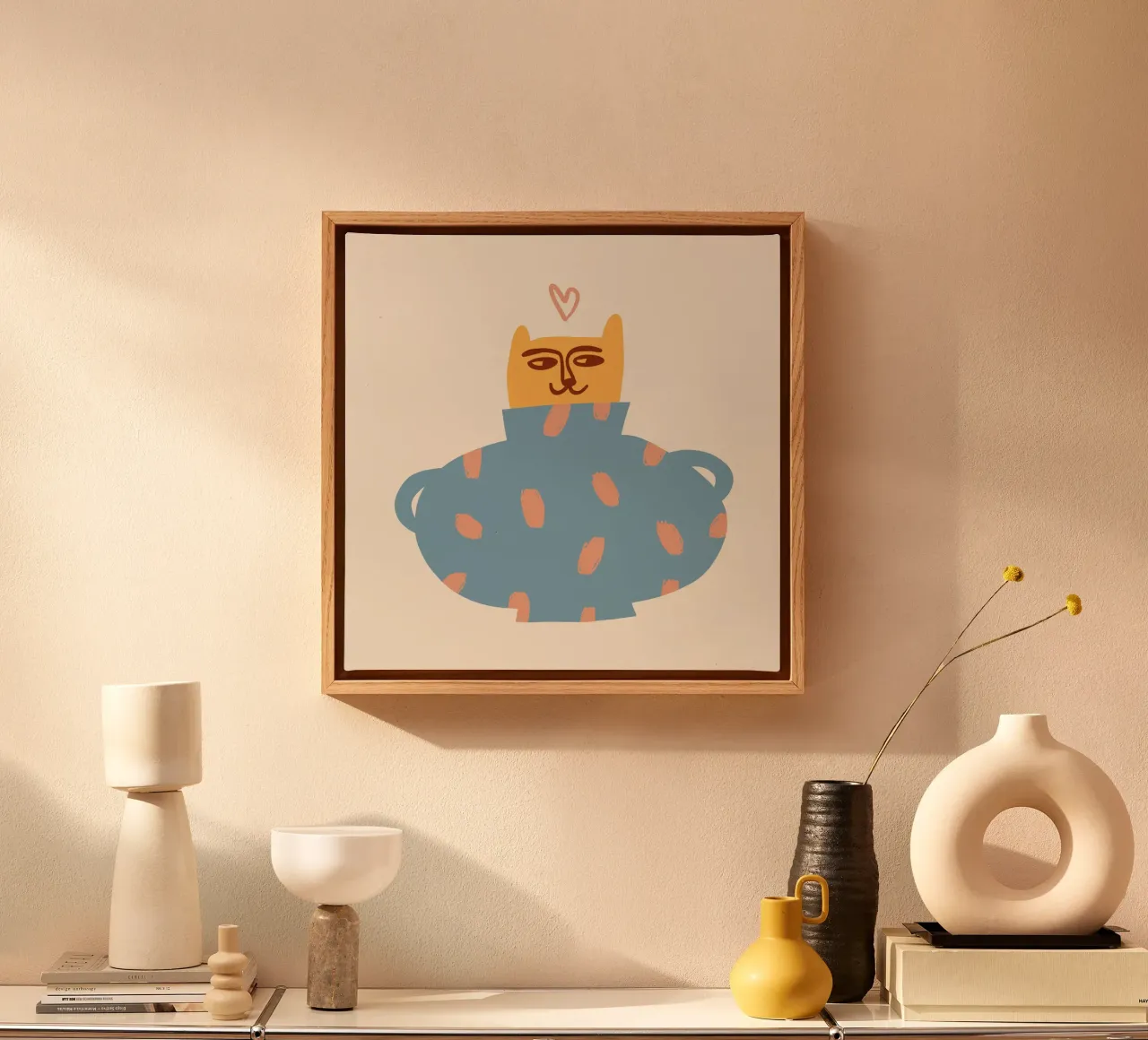 Tiny And Wild No 05 canvas by treechild