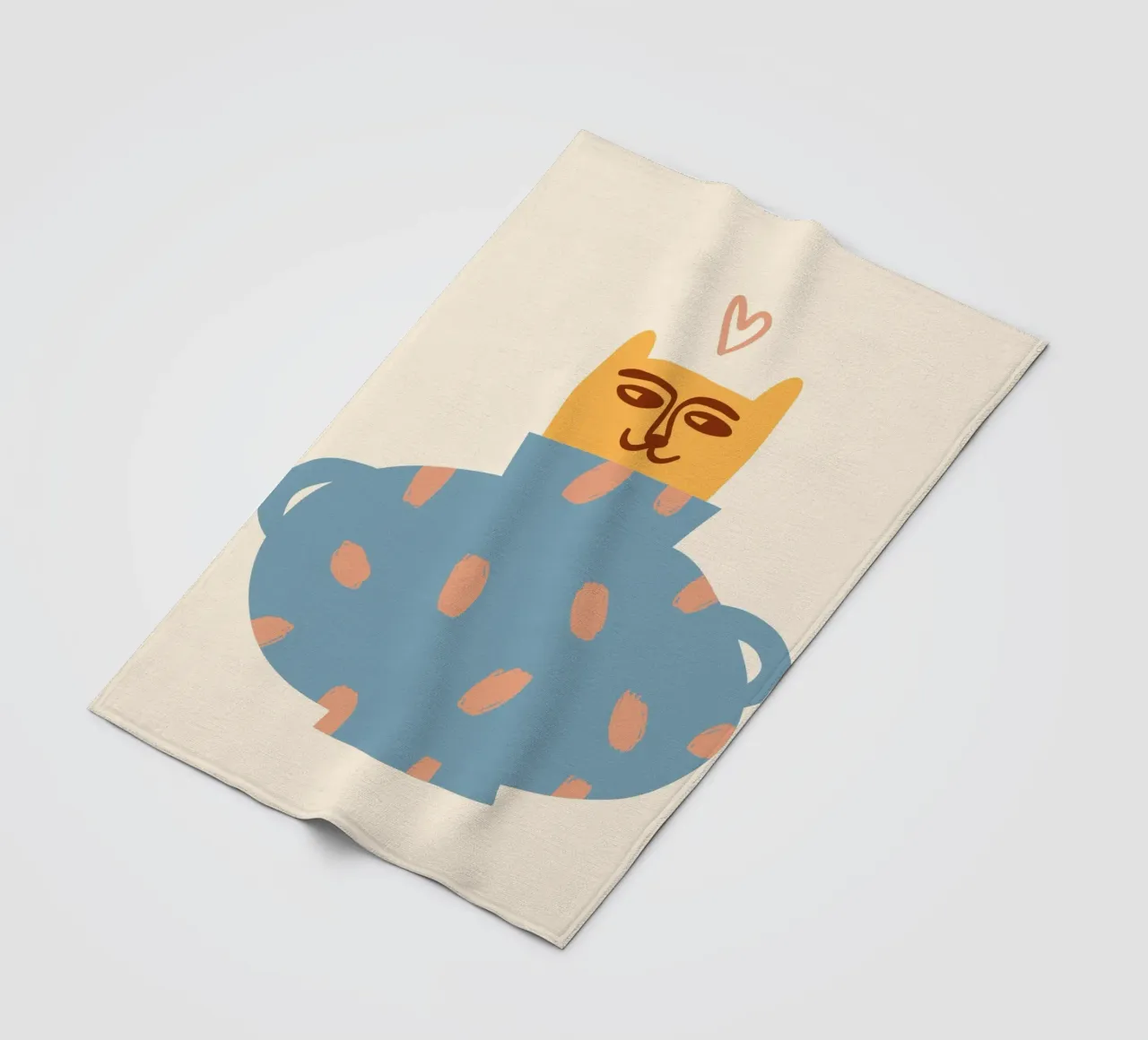 Tiny And Wild No 05 coperta in pile da treechild