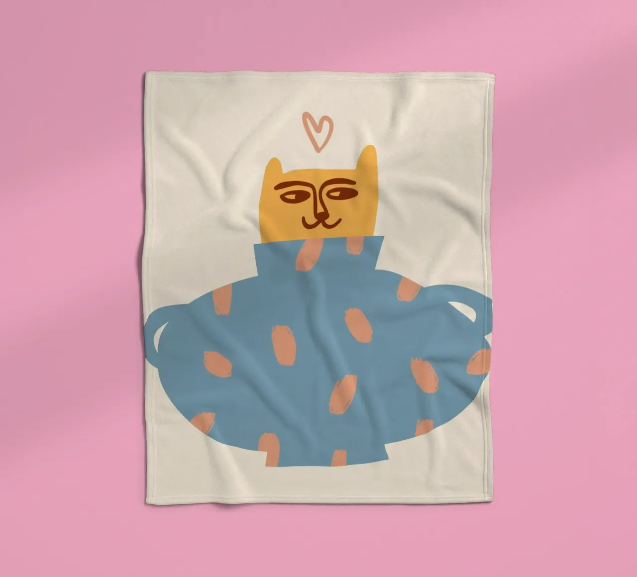 Tiny And Wild No 05 coperta in pile da treechild