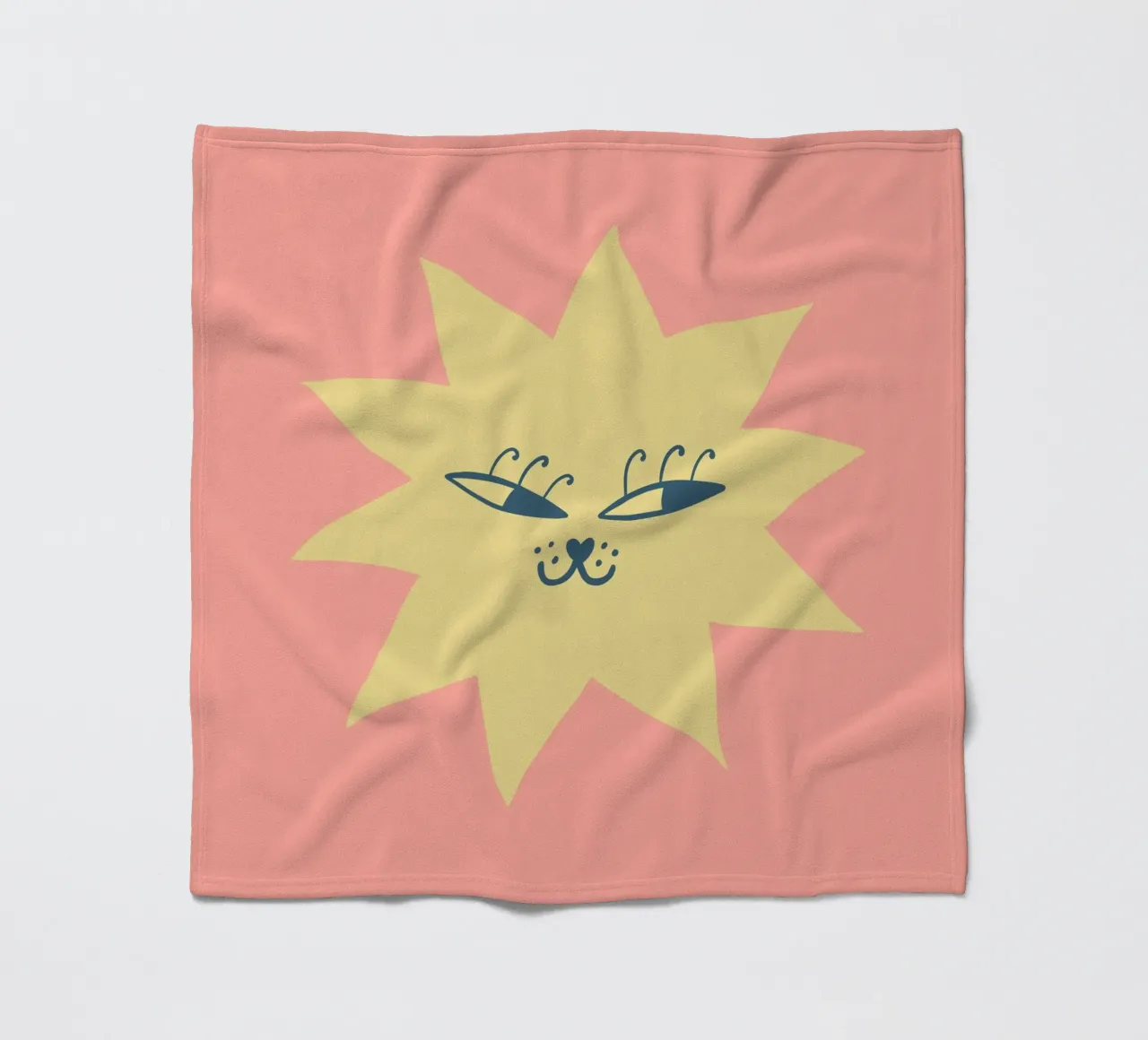 Tiny And Wild No 06 coperta in pile da treechild