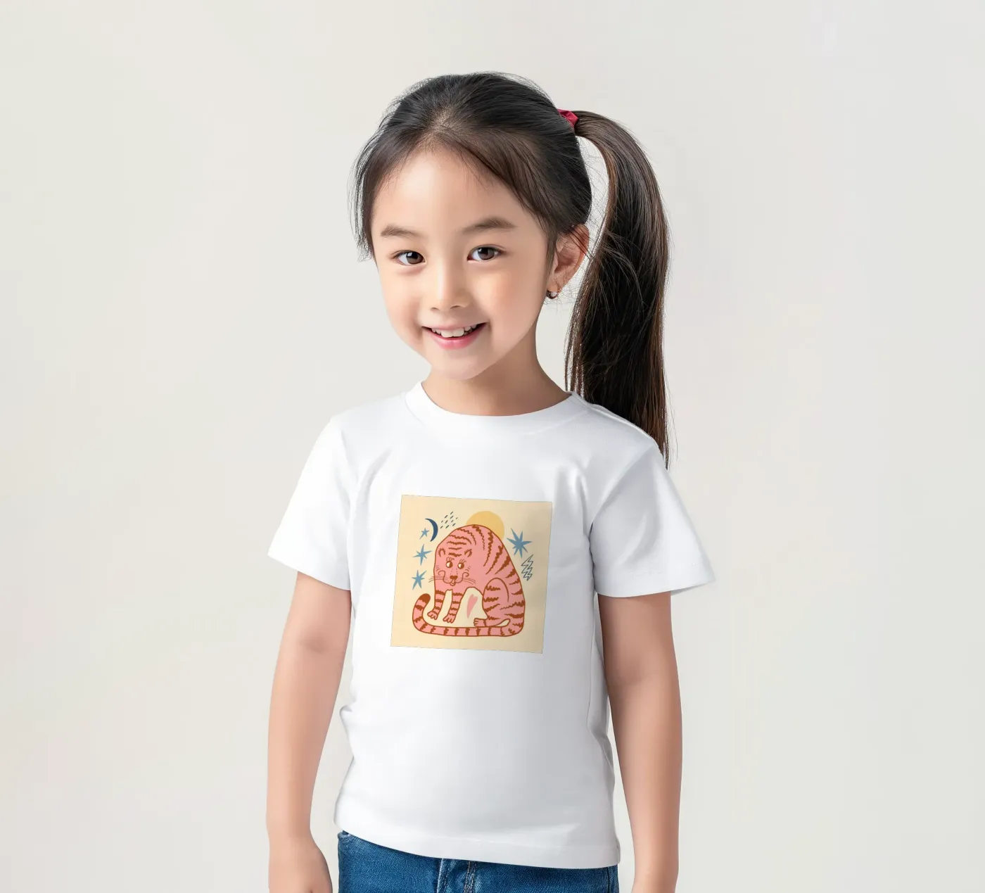 Tiny And Wild No 07 t-shirt bambini da treechild
